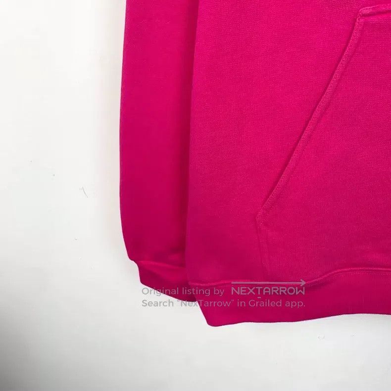 Balenciaga Balenciaga Rose Pink Letter Printed Hooded Drawstring Cott Size US XS / EU 42 / 0 - 3 Thumbnail