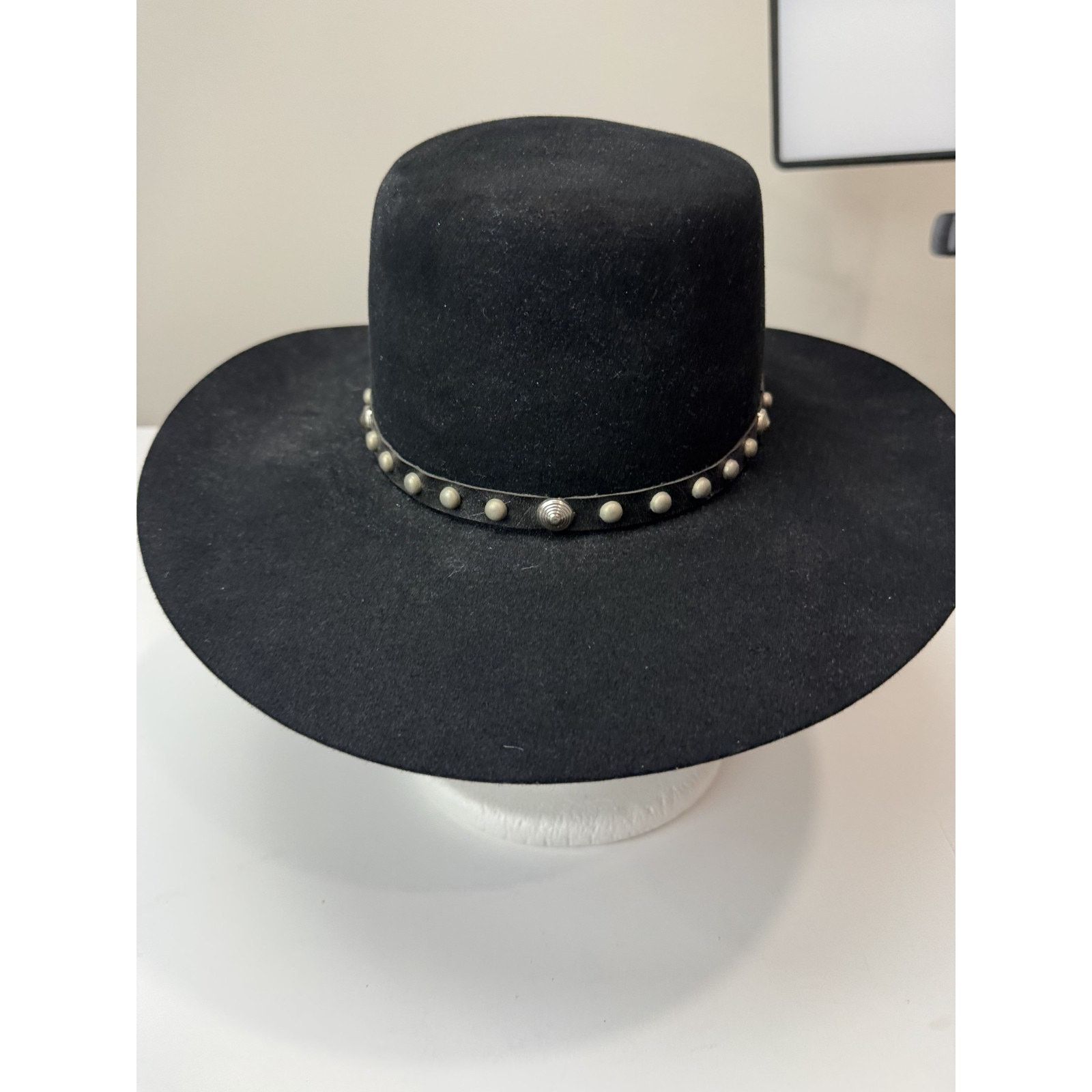 Other Vtg Resistol Stagecoach Black Felt Western Hat Cowboy Hat Size ONE SIZE - 5 Thumbnail
