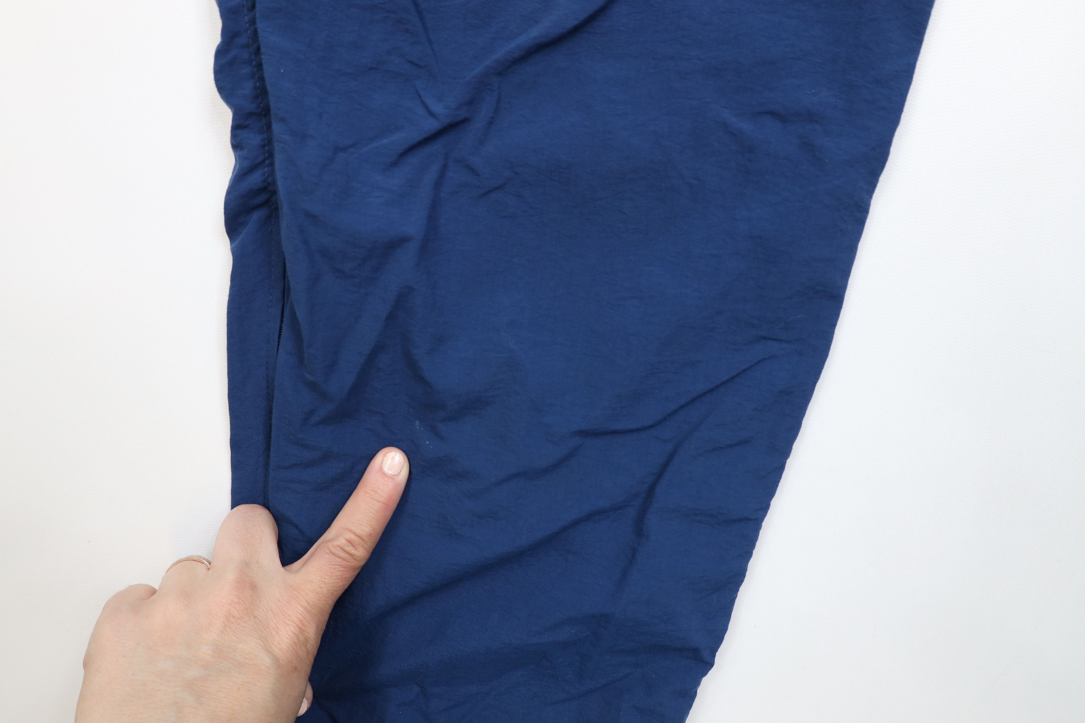 Reebok × Vintage Vintage 90s Reebok Classic Logo Lined Joggers Pants Blue Size US 38 / EU 54 - 7 Thumbnail