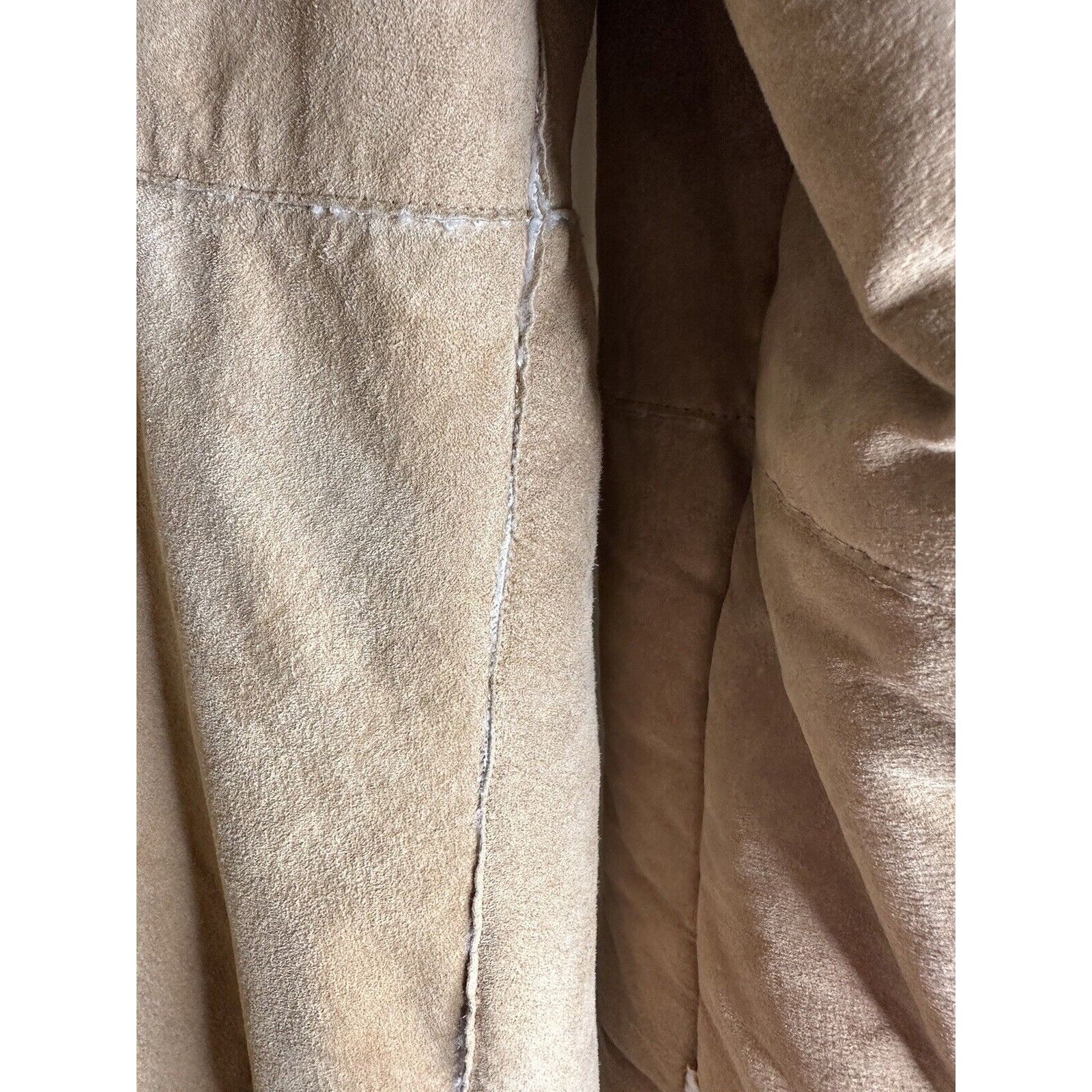 Boston Proper Vtg Penny Lane Y2K Leather Boston Proper Faux Sherpa Womans Size M / US 6-8 / IT 42-44 - 12 Thumbnail