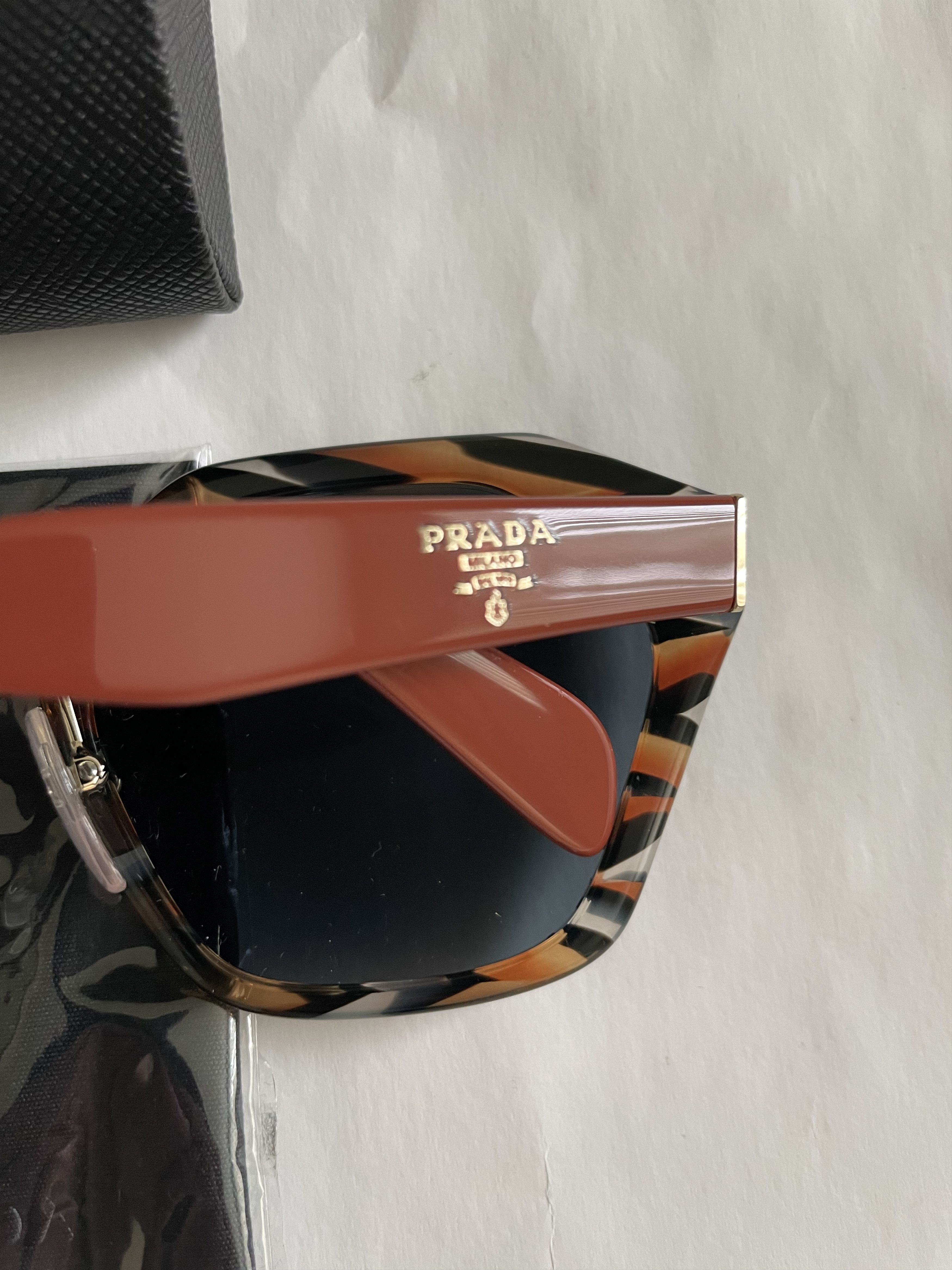 Prada New Prada SPR 04T VAN-9K1 Cinema Women's Sunglasses Size ONE SIZE - 5 Thumbnail