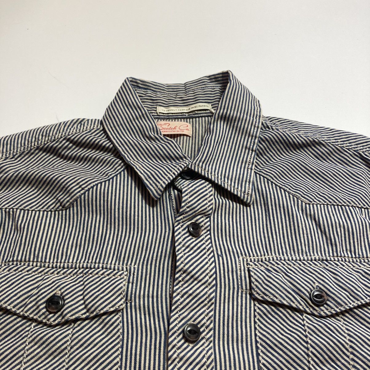 Scotch & Soda vintage scotch & soda stripe shirt Size US M / EU 48-50 / 2 - 3 Thumbnail