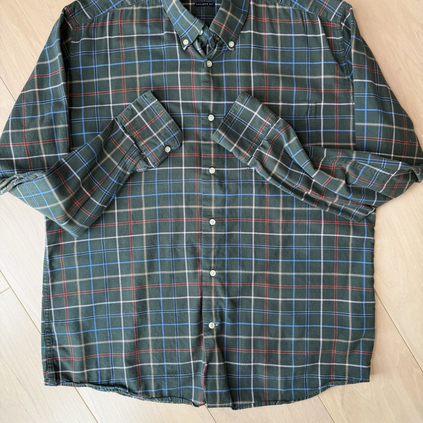 Barbour Barbour Shirt Large Green Plaid Casual Button Up New York Size US L / EU 52-54 / 3 - 6 Thumbnail