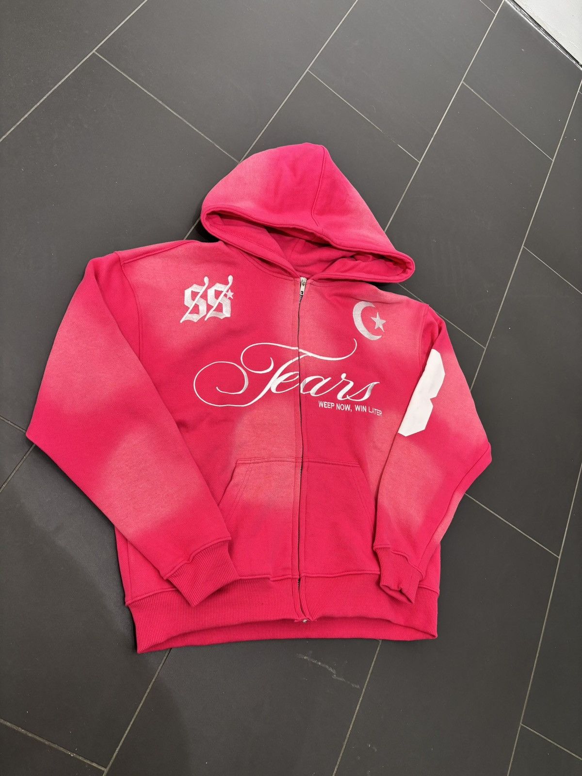Saint Tears Zip Up ‘Pink’