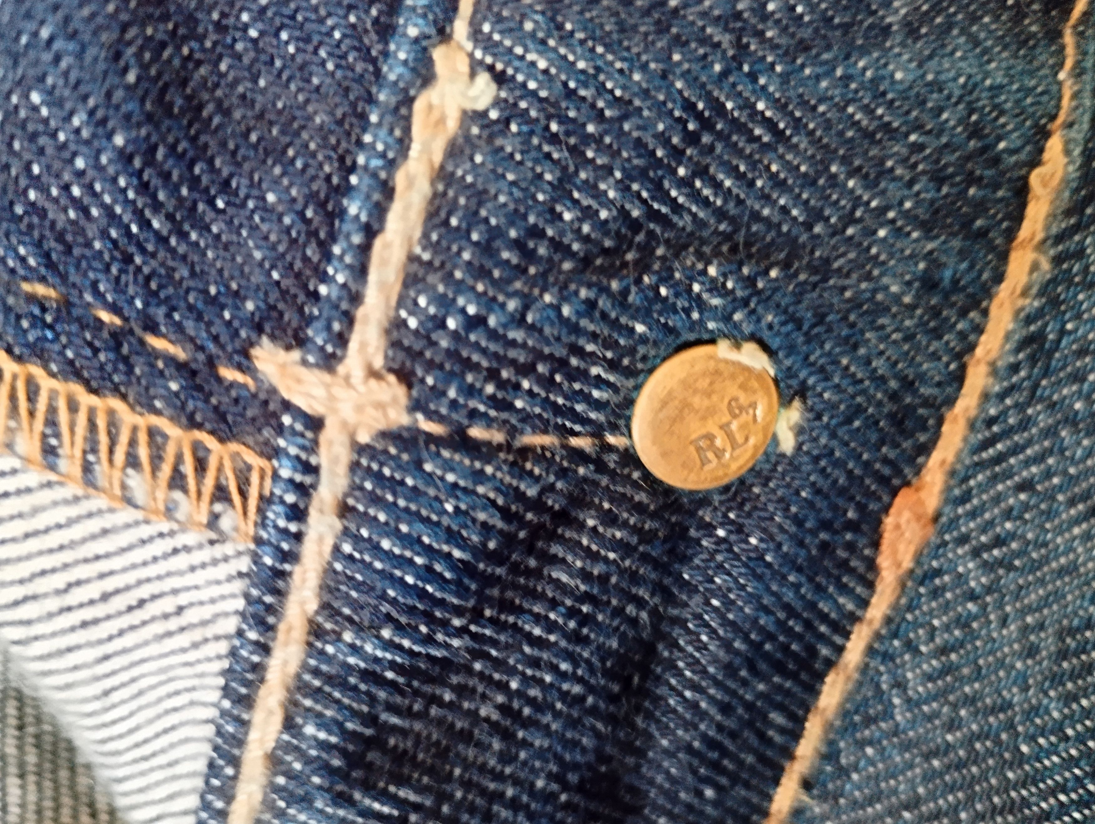 Polo Ralph Lauren × Vintage Polo Ralph Lauren Straight Authentic Dungaree Jeans 36x34 Size US 36 / EU 52 - 12 Thumbnail