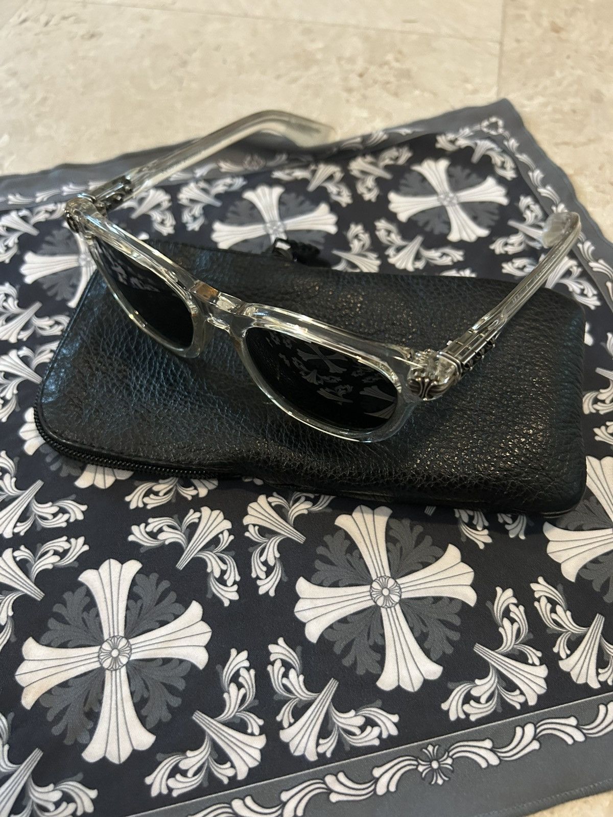 Chrome Hearts Chrome Hearts Smoke Show 925 Silver Glasses Size ONE SIZE - 2 Thumbnail