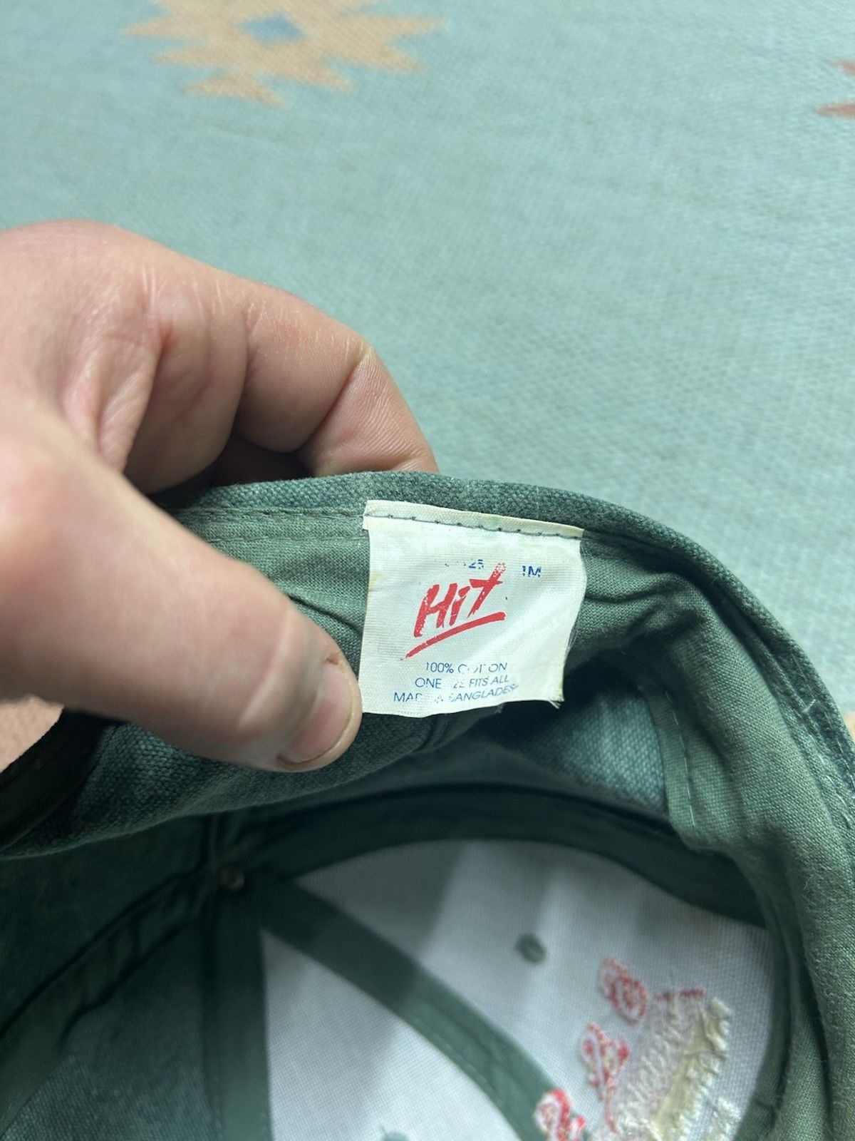 Vintage Vtg strapbac hat S&S contracting insurance stone wash canvas Size ONE SIZE - 9 Thumbnail