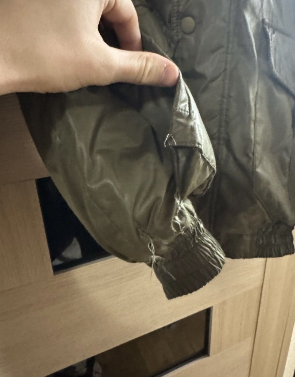 Iceberg Iceberg khaki down jacket, size XS-S, used Size S / US 4 / IT 40 - 3 Thumbnail