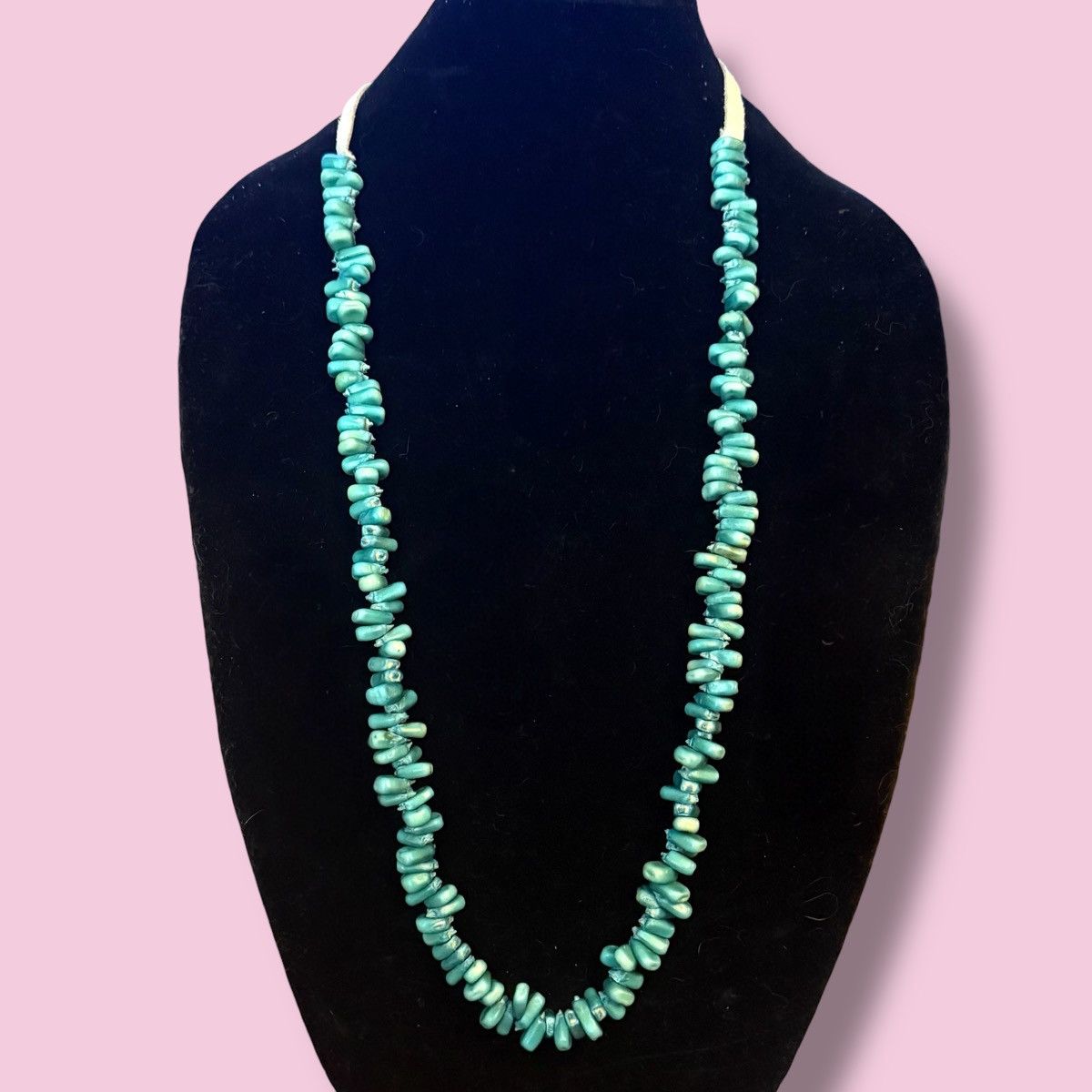 Vintage Vintage turquoise Mexican corn kernel necklace Size ONE SIZE - 1 Thumbnail