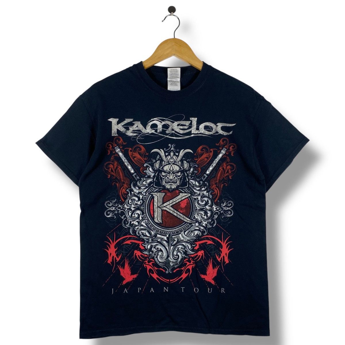 Band Tees Vintage KAMELOT American Power Metal Band Japan Tour Tee Size US M / EU 48-50 / 2 - 1 Thumbnail