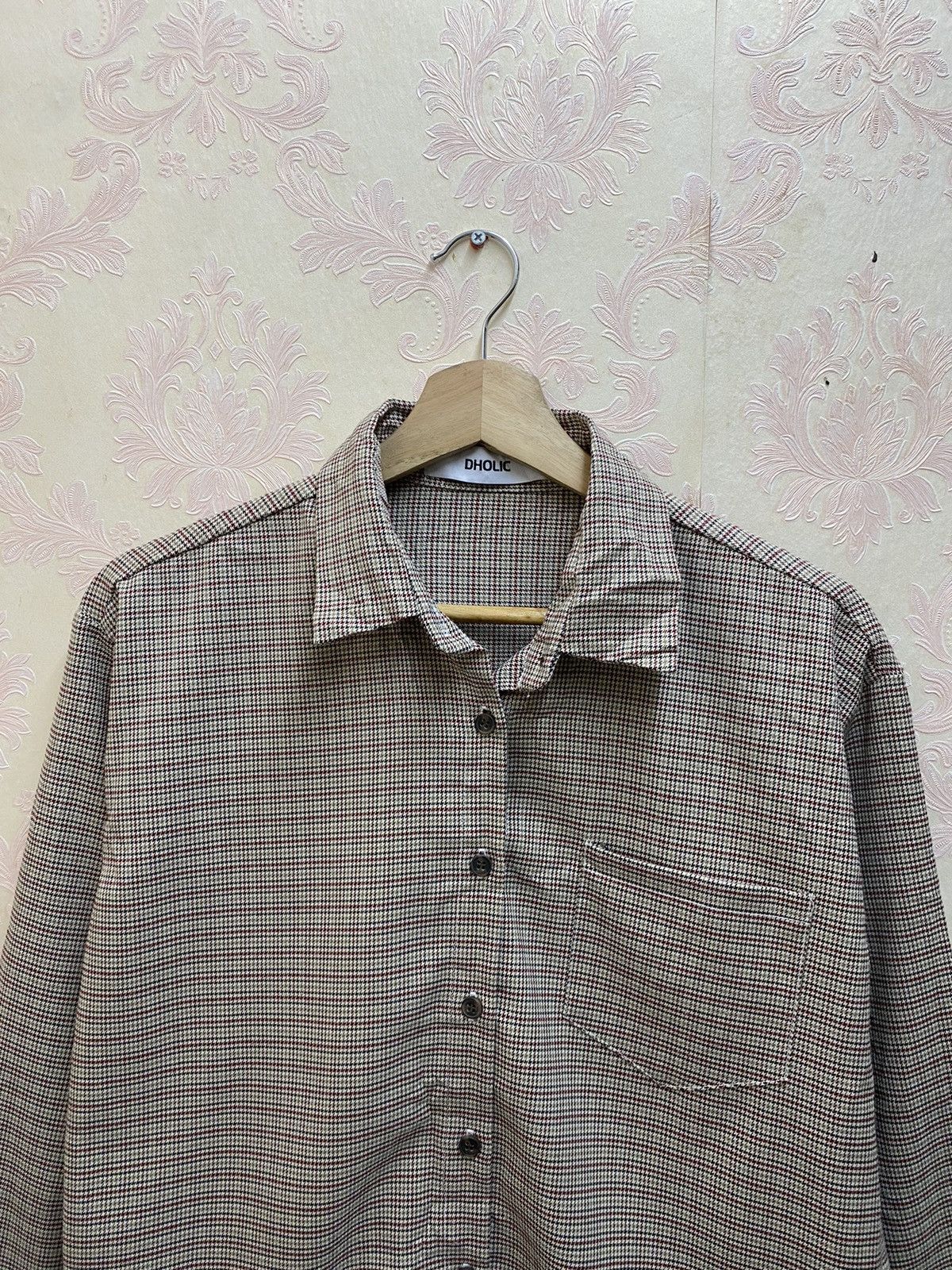 Japanese Brand × Vintage Japanese Brand Dholic Plaid Tartan Flannel Shirt Size S / US 4 / IT 40 - 3 Thumbnail