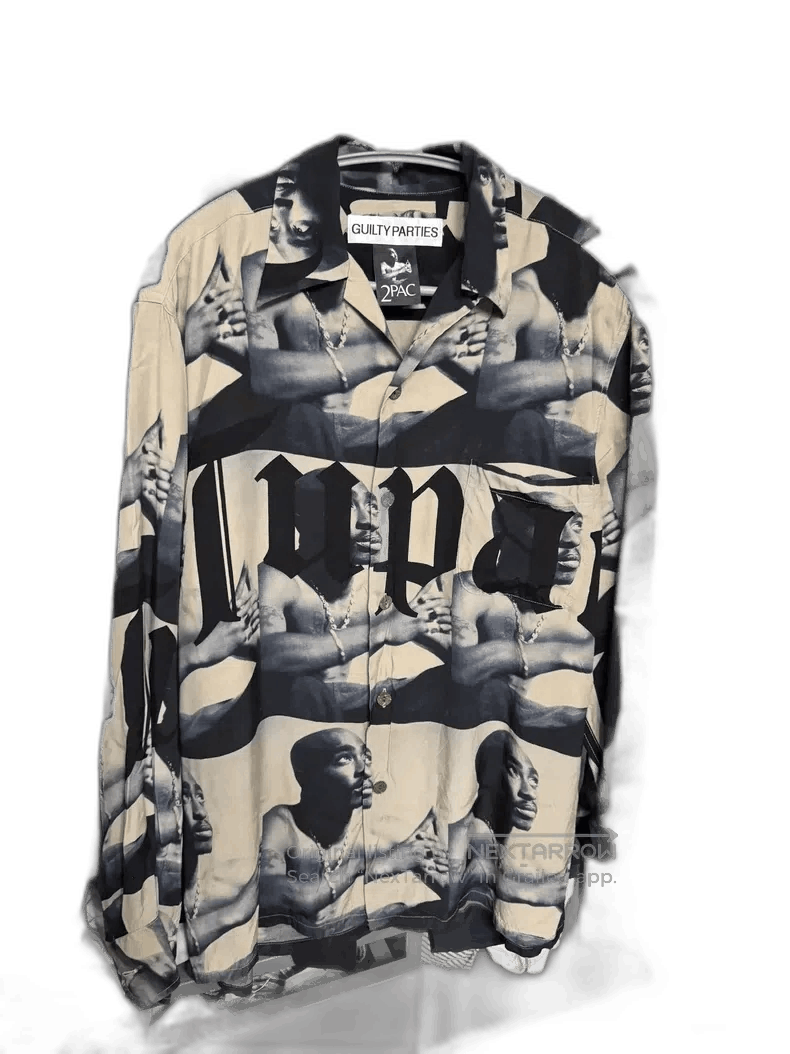 Vintage Wacko Maria Printed Short Sleeve Shirt Size US S / EU 44-46 / 1 - 1 Thumbnail