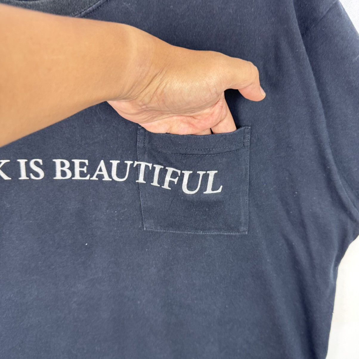 Japanese Brand Black Is Beautiful XXIII Tshirt Size US XL / EU 56 / 4 - 2 Thumbnail