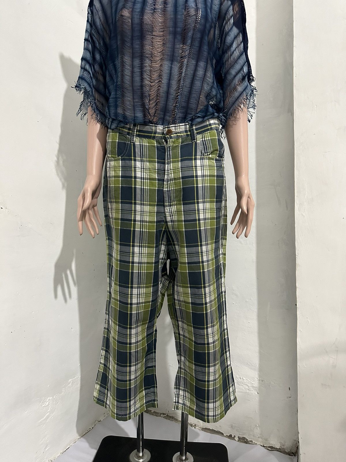 Tricot Comme Des Garçons Drop Crotch Cropped Pants
