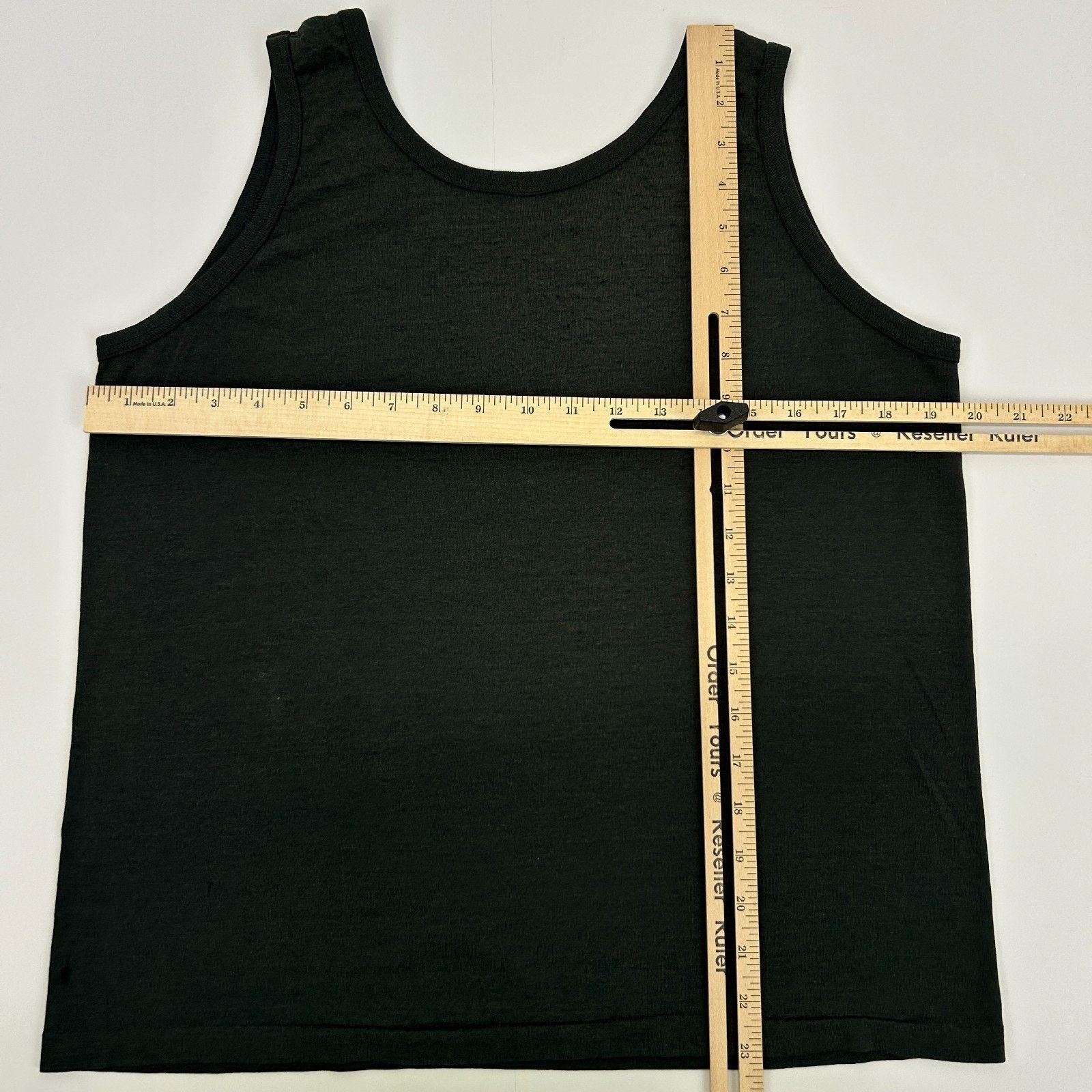 Vintage Vintage Light Craft Tank Top T Shirt Mens M Medium Black Size US M / EU 48-50 / 2 - 11 Thumbnail