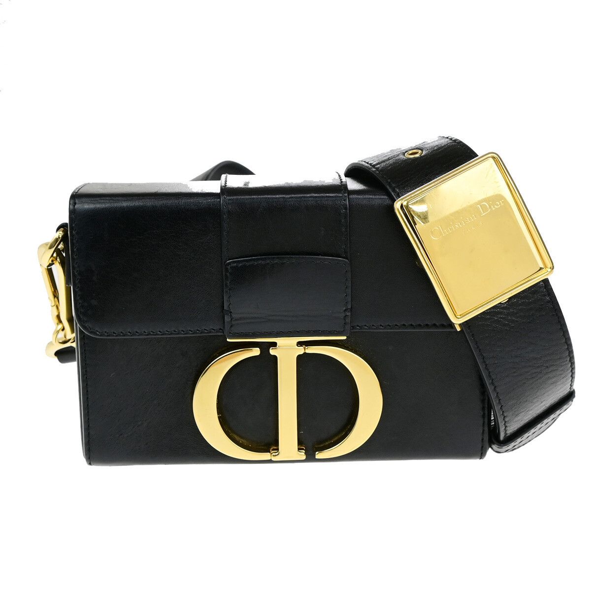 Dior Christian Dior 30 Montaigne Box Bag Leather Size ONE SIZE - 1 Thumbnail