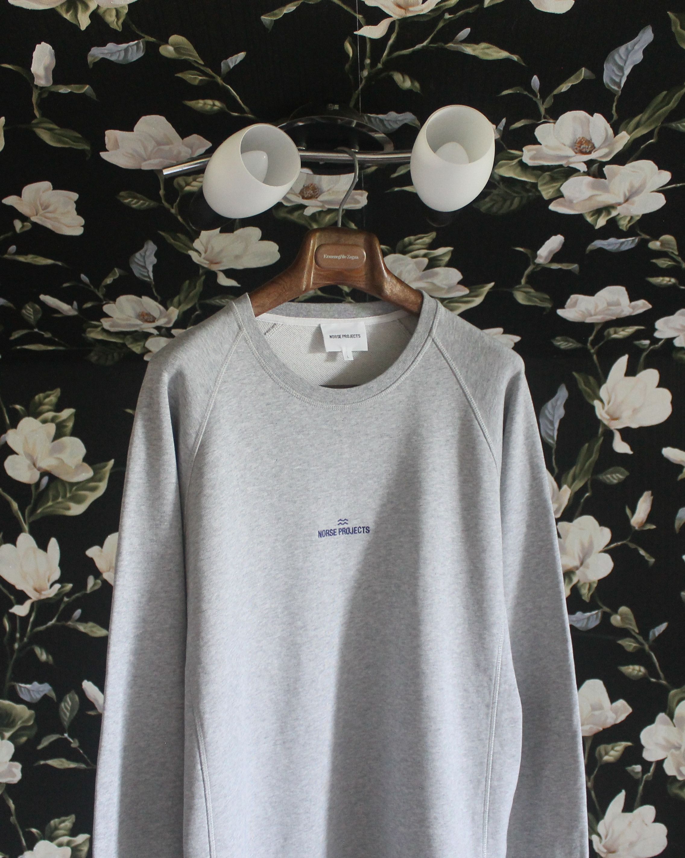 Norse Projects Norse Projects Ketel NP Wave Logo Sweatshirt Size US L / EU 52-54 / 3 - 2 Thumbnail