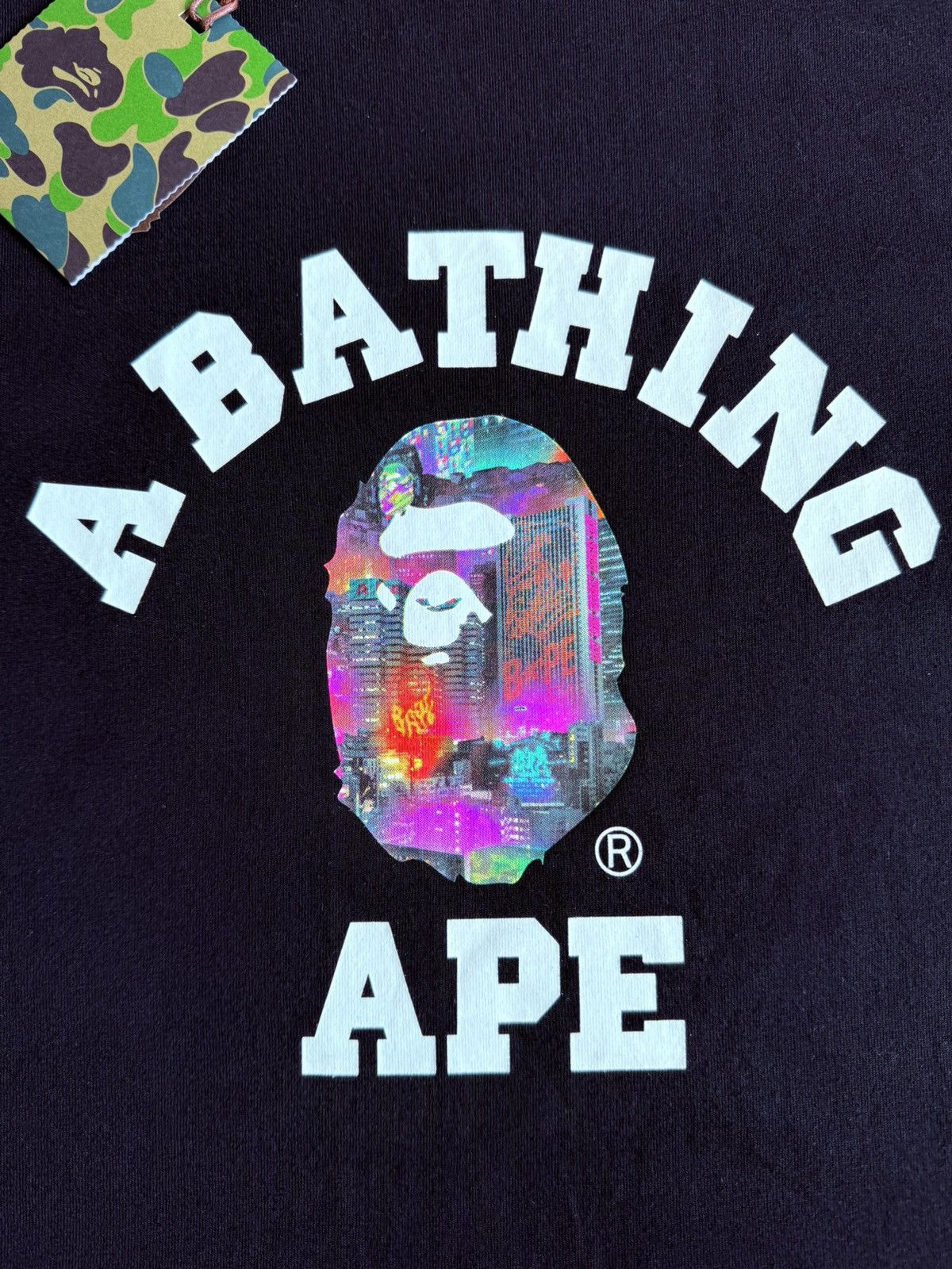 Bape 3XL Tokyo neon college tee Size US XXL / EU 58 / 5 - 2 Thumbnail