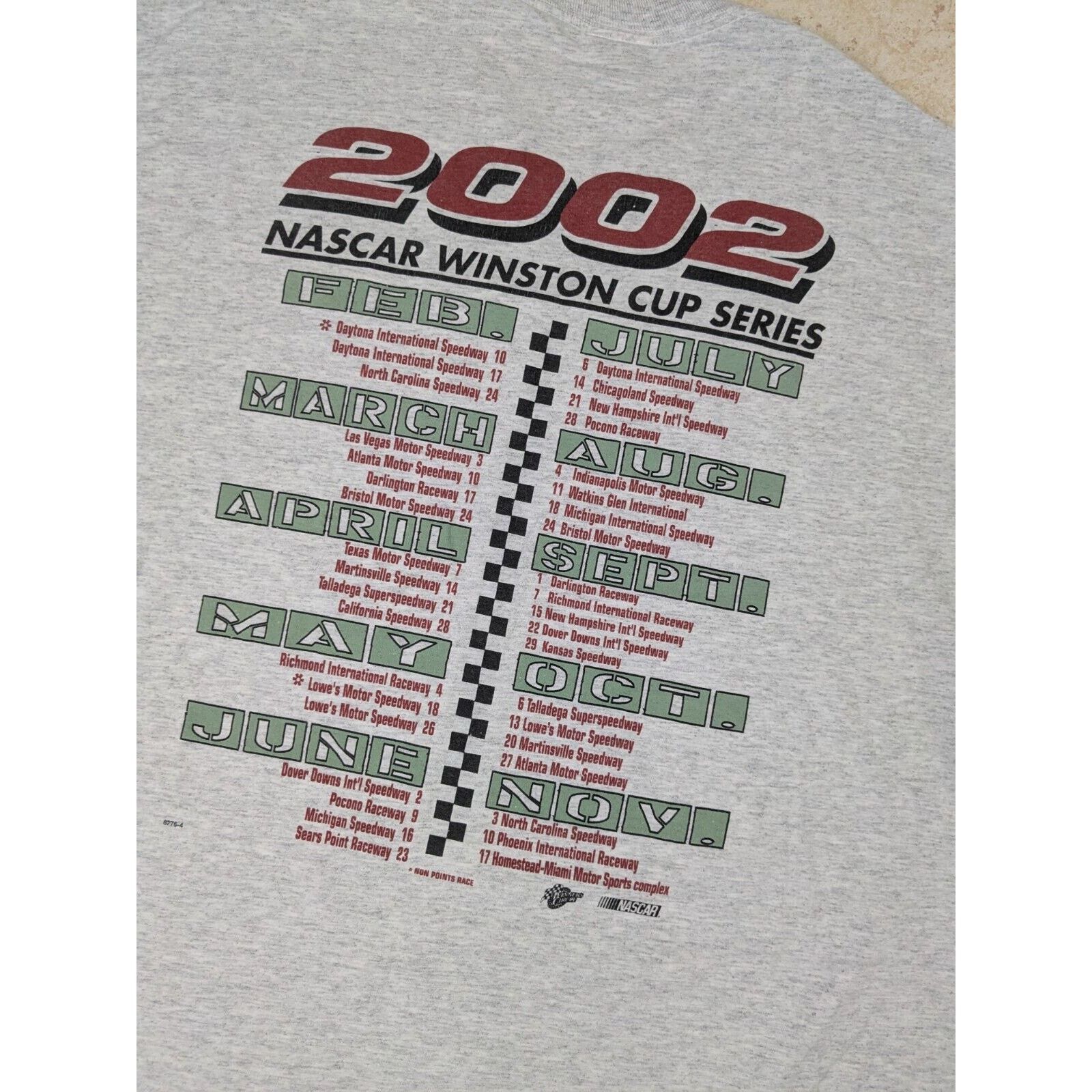 Other Vtg 2002 NASCAR T Shirt Winston Cup "COME GET SOME" Gray XL Size US XL / EU 56 / 4 - 8 Thumbnail