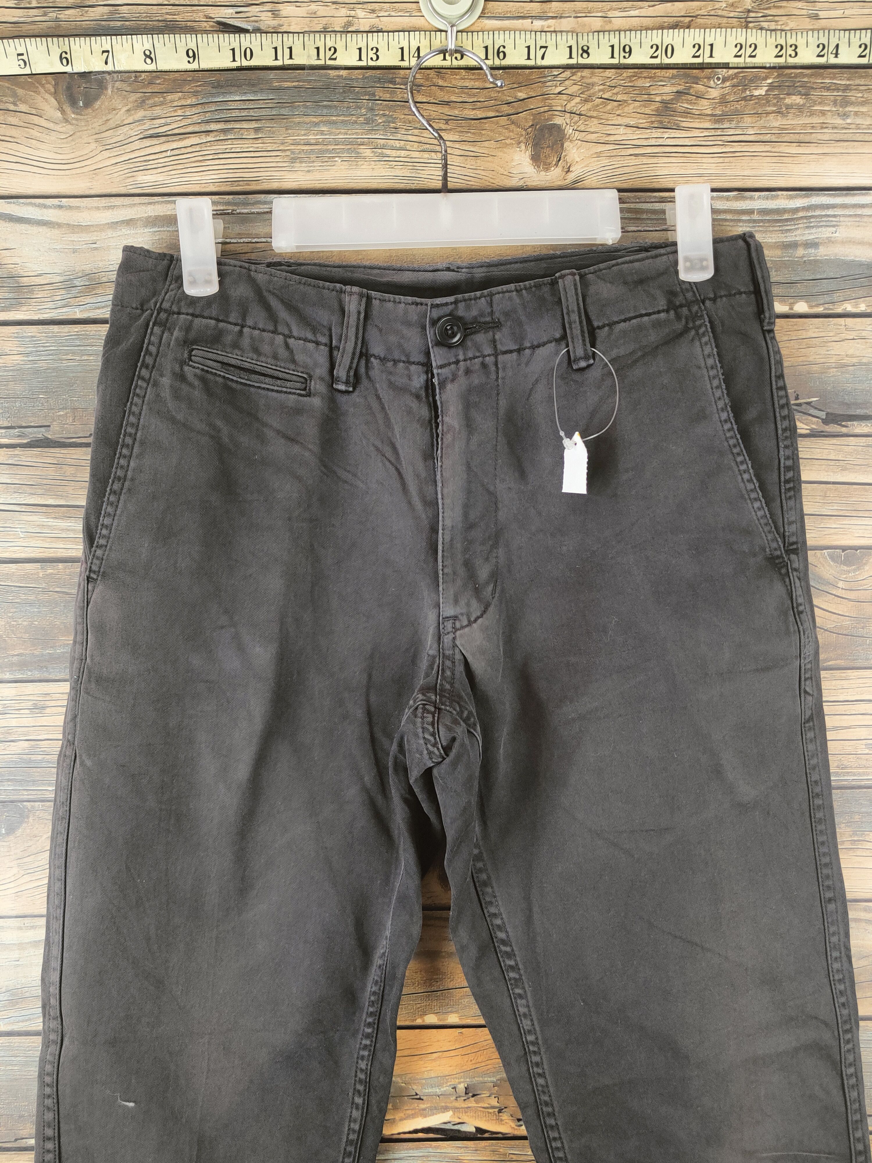 Japanese Brand DL Uniqlo Black Faded Multipocket Casual Pants #46-314 Size US 29 - 2 Thumbnail