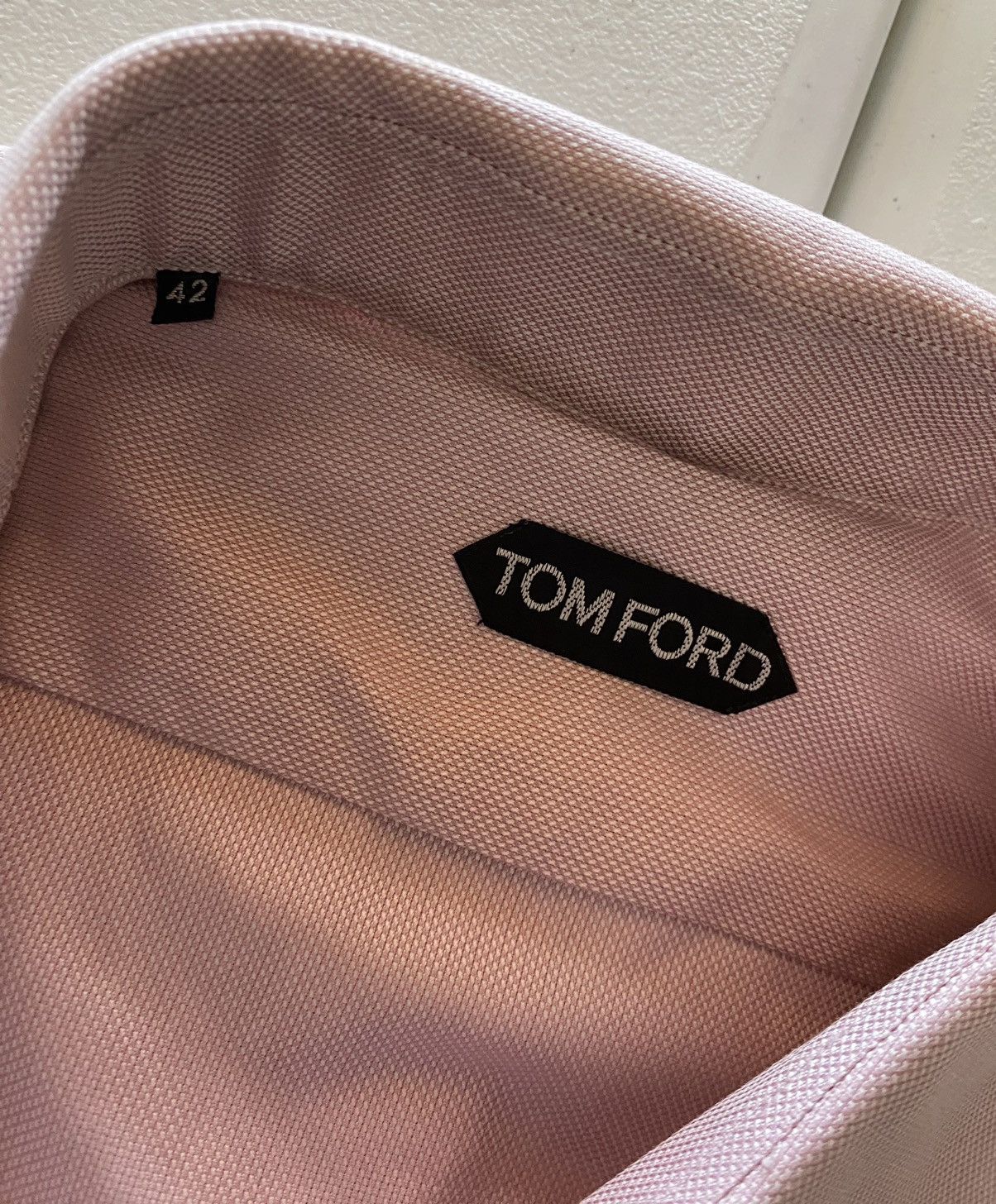 Tom Ford Tom Ford dusty rose Oxford cloth dress shirt 16.5 42e NEW Size US L / EU 52-54 / 3 - 7 Thumbnail