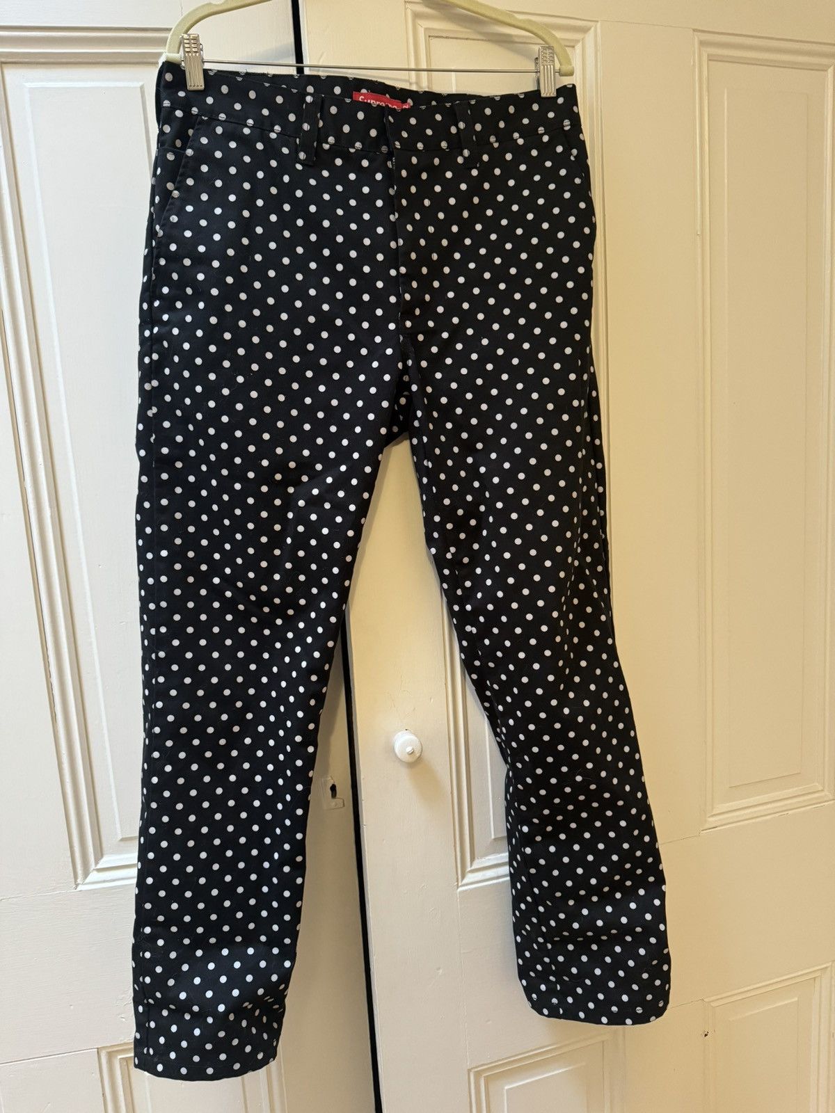 image of Supreme Work Pant (Fw18) in Black, Men's (Size 32)