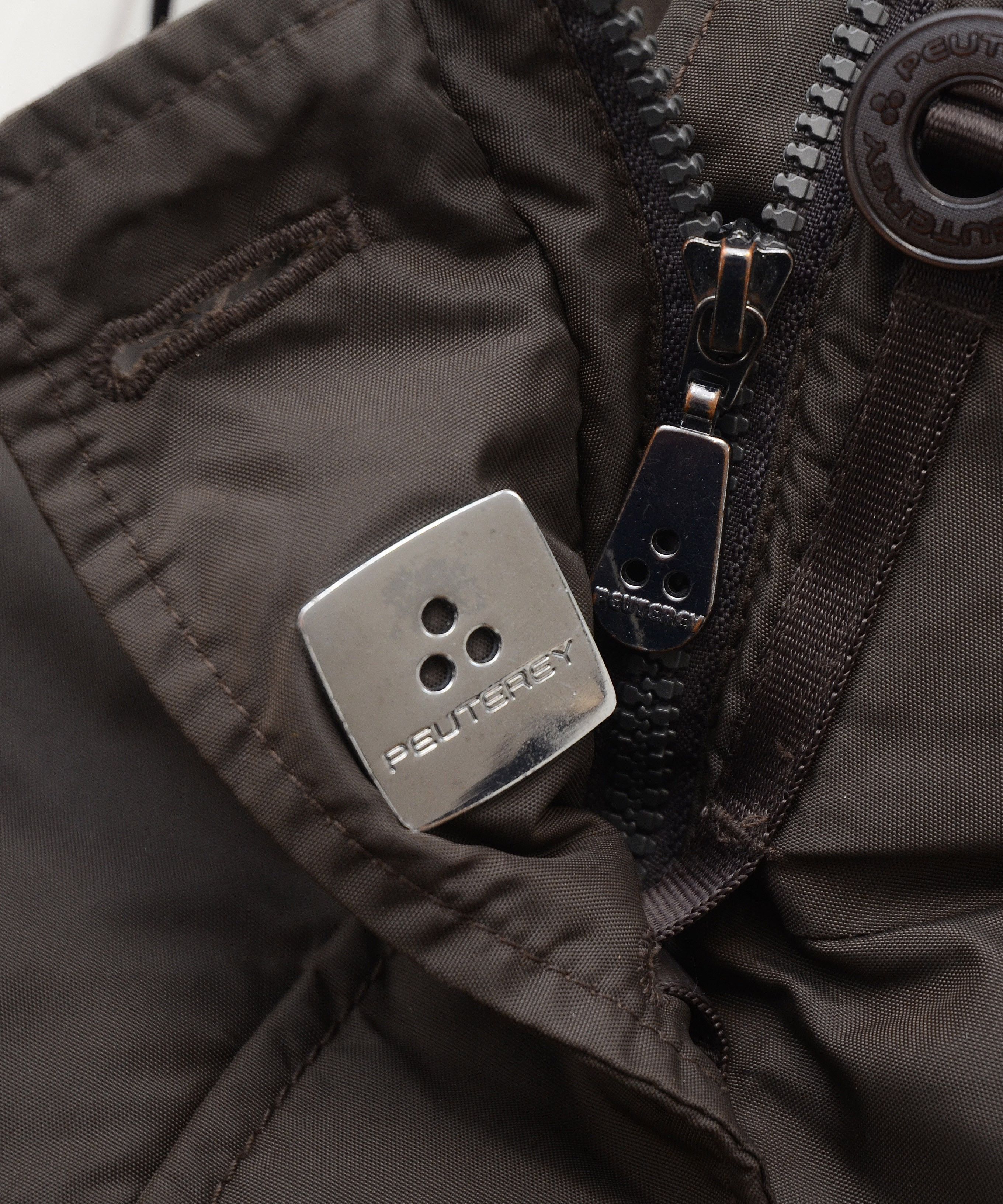 Peuterey Winter Down Parka Peuterey Nylon Brown Jacket Size 40 Size S / US 4 / IT 40 - 10 Thumbnail
