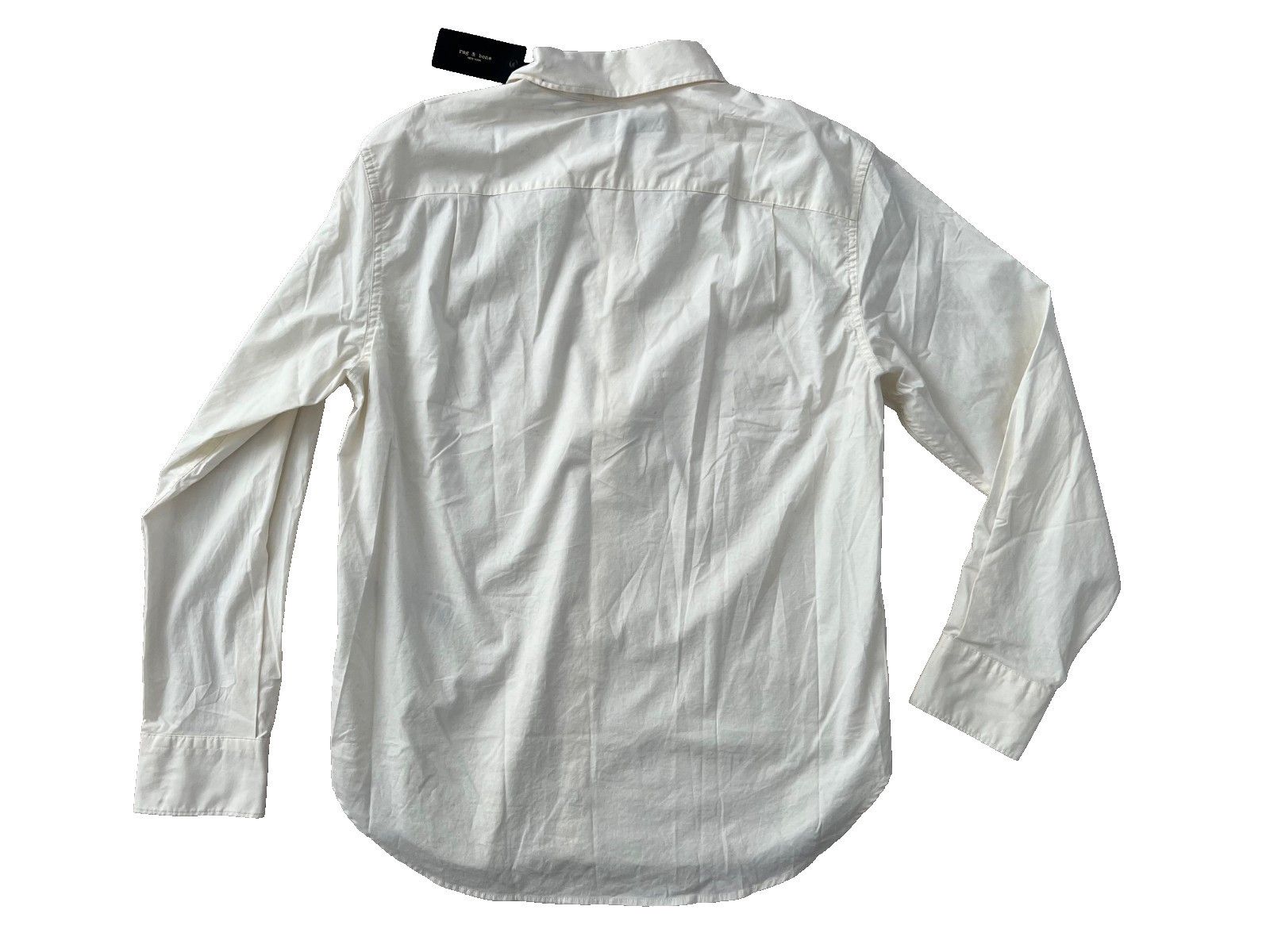 Rag & Bone Rag & Bone New York Griffin Button Shirt in Chalk ( S ) Size US S / EU 44-46 / 1 - 3 Thumbnail