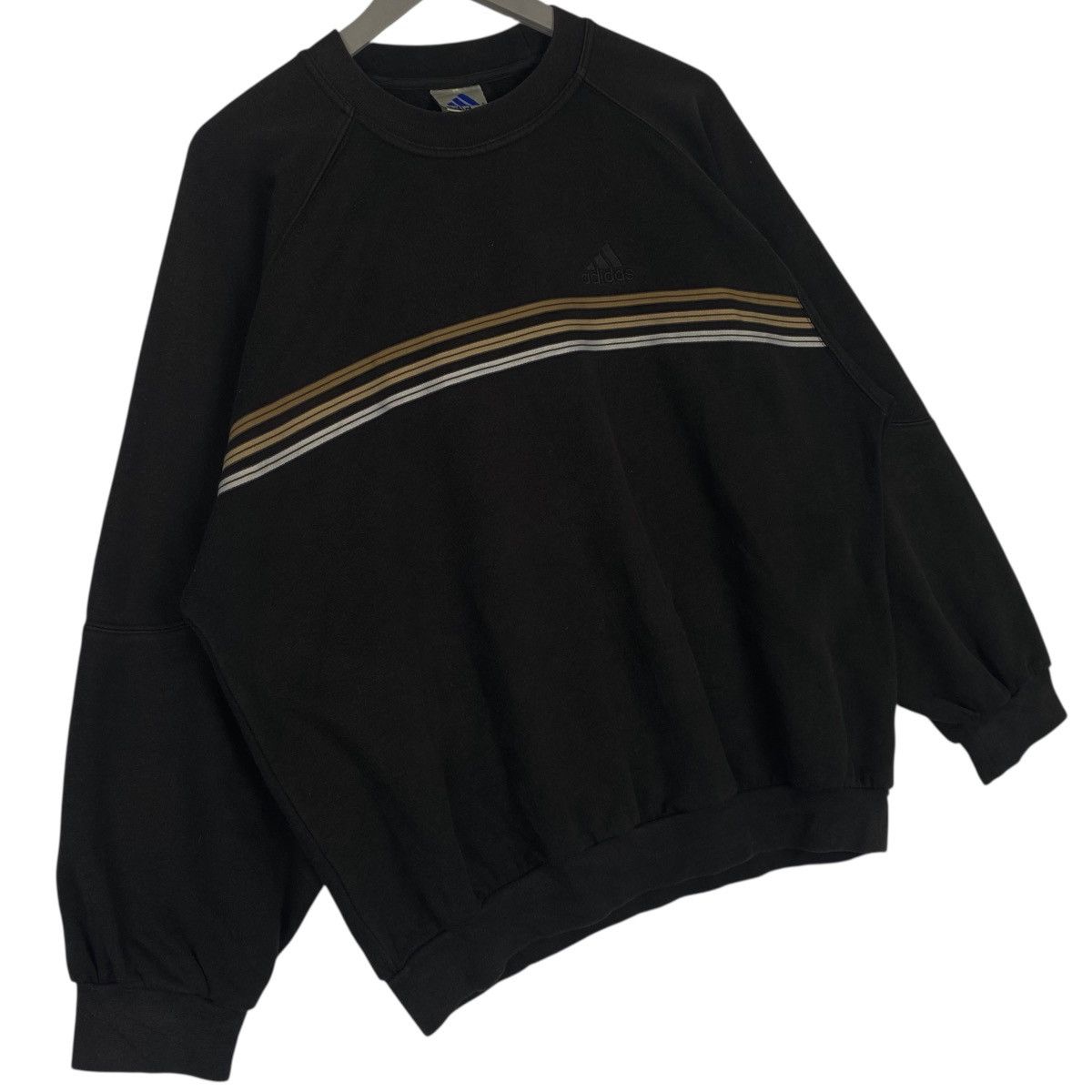 Other Vintage Adidas Embroidery Crewneck Sweatshirt Black Size US S / EU 44-46 / 1 - 3 Thumbnail