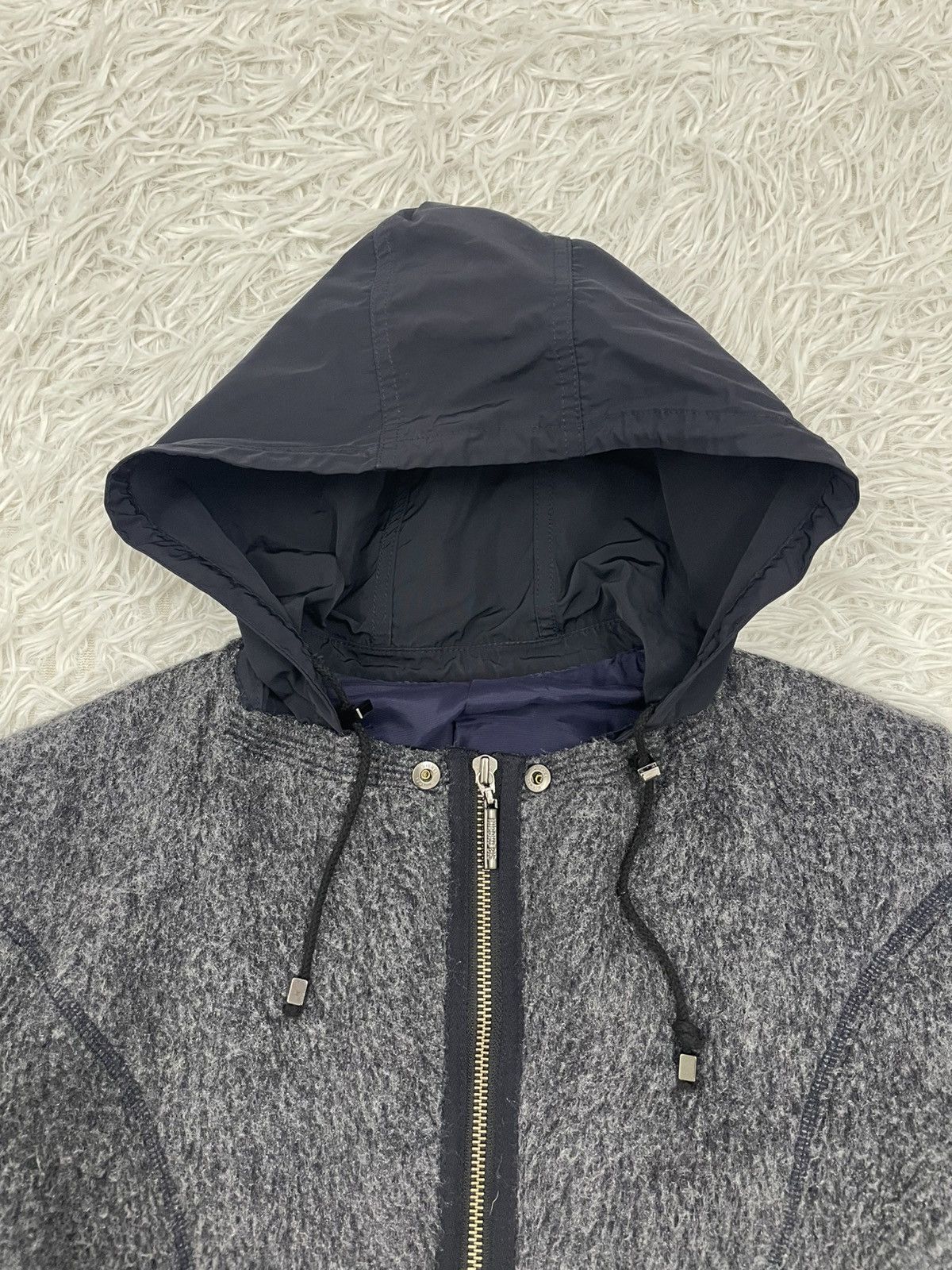 Hiroko Koshino Homme Hiroko Bis Hiroko Koshino Jacket Hooded Size S / US 4 / IT 40 - 5 Thumbnail