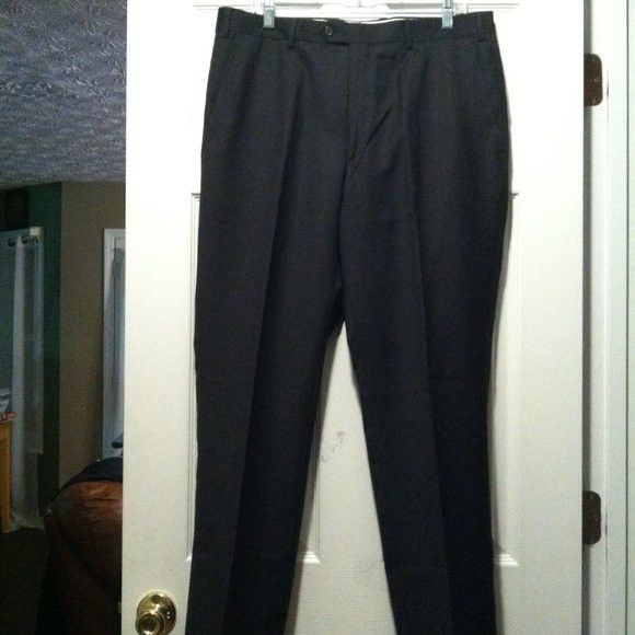 Santorelli SANTORELLI MEN'S NEW 100%WOOL DRESS PANTS SIZE: 36/33 Size 36R - 7 Thumbnail