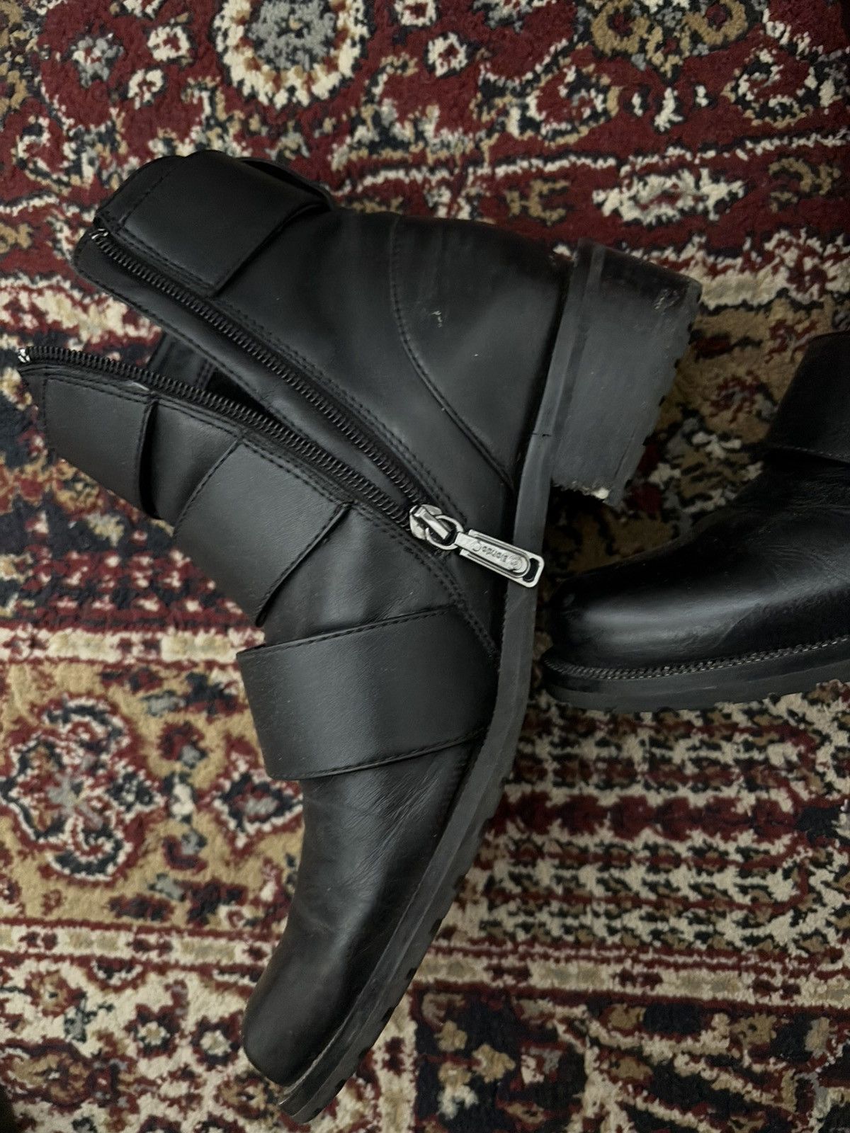 Other Leather Strap Boots Size US 8.5 / EU 41-42 - 2 Thumbnail