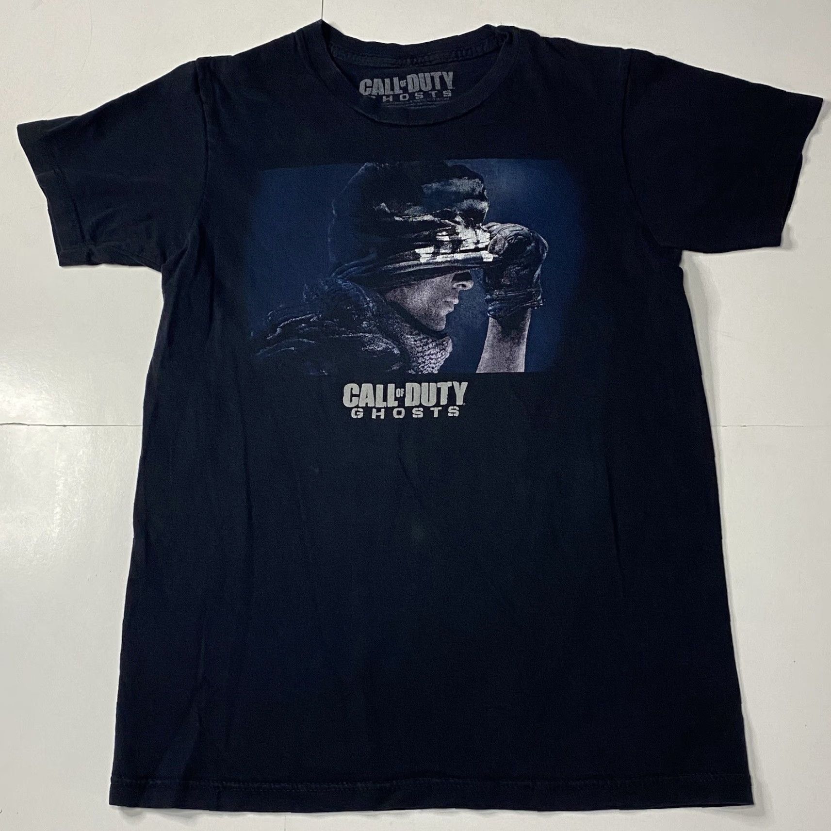 Vintage VINTAGE Call of Duty Ghosts T Shirt Small 2013 S Black Logo Mens Short Sleeve Crew Neck Gaming Shirts Re-Sale Modern Vintage Gamer COD Ghosts Shirts Size US S / EU 44-46 / 1 - 2 Thumbnail