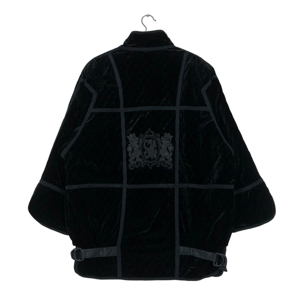 Designer × Japanese Brand × Vintage 🔥VINTAGE VELVET BUTTON JACKET QUILTED KATSUMI ISSEY MIYAKE Size US L / EU 52-54 / 3 - 10 Thumbnail