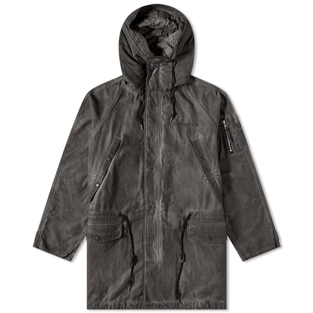 John Elliott × Mastermind Japan JOHN ELLIOTT "Mastermind" Japan by END. Gray Military Parka Size US M / EU 48-50 / 2 - 9 Thumbnail