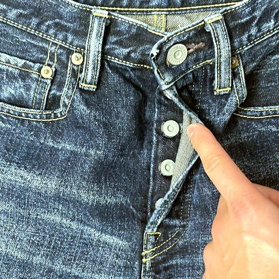 Pigalle Kiro Hirata Japanese Denim Jeans 31 Selvedge Size US 31 - 3 Thumbnail
