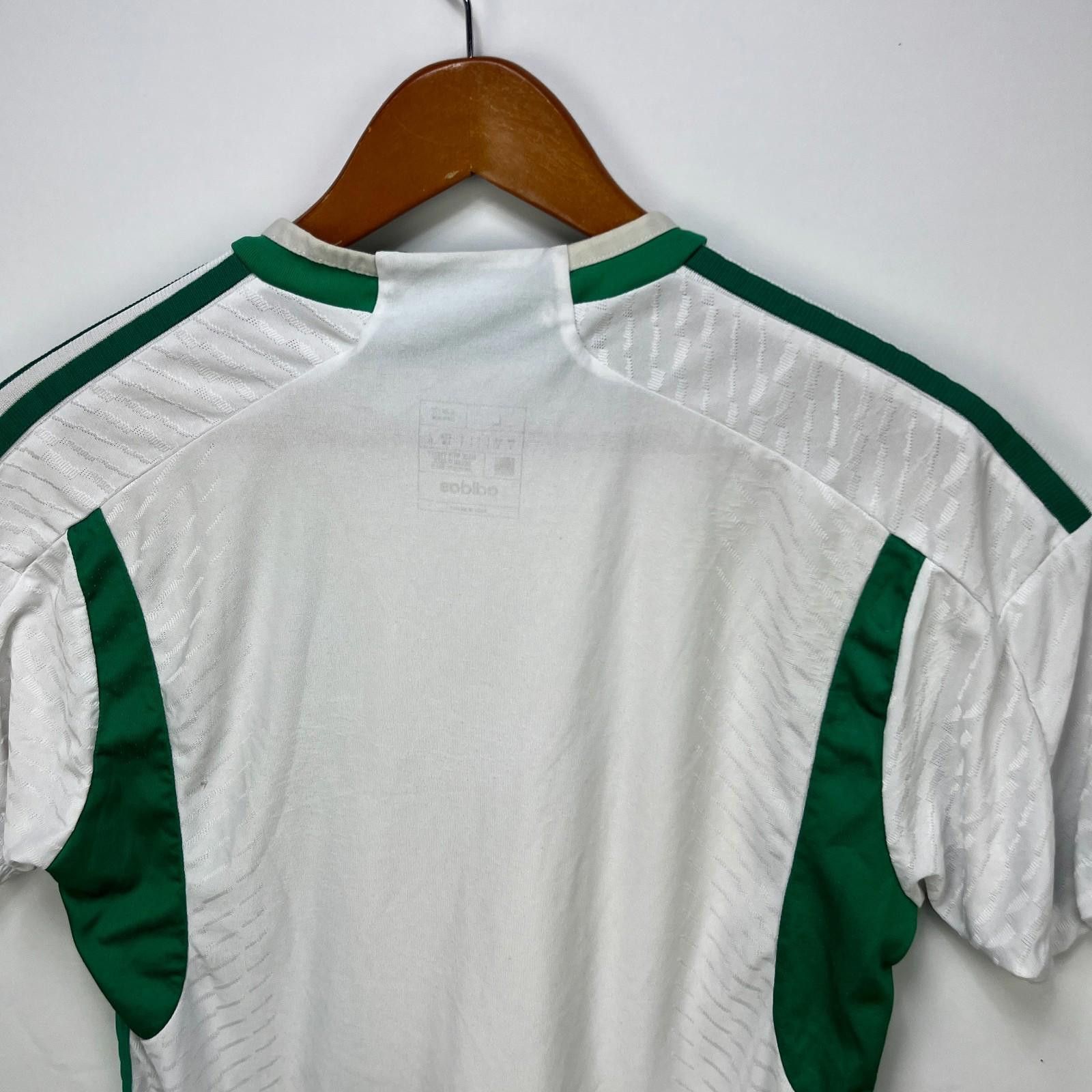 Adidas Adidas Algeria Football Jersey Slim Fit Large Home Size ONE SIZE - 11 Thumbnail