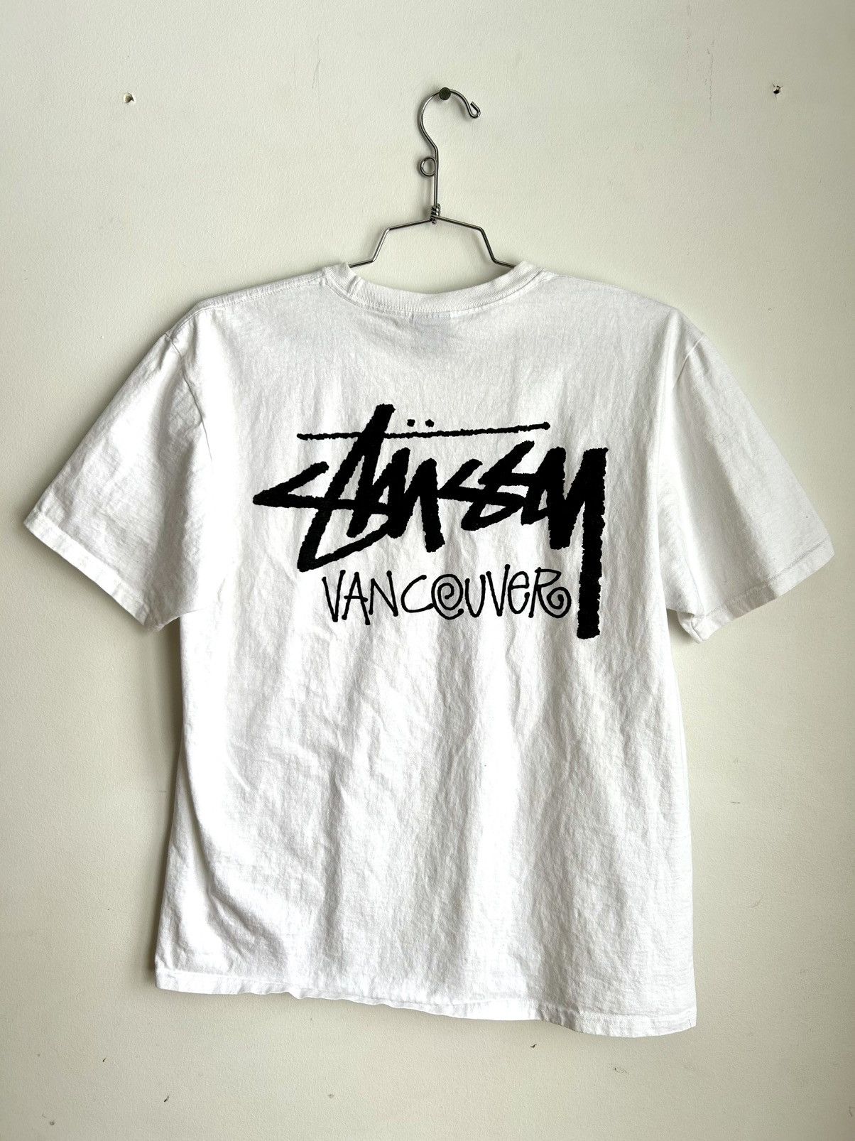 Stussy Stussy Vancouver Classic logo tee backprint | Grailed