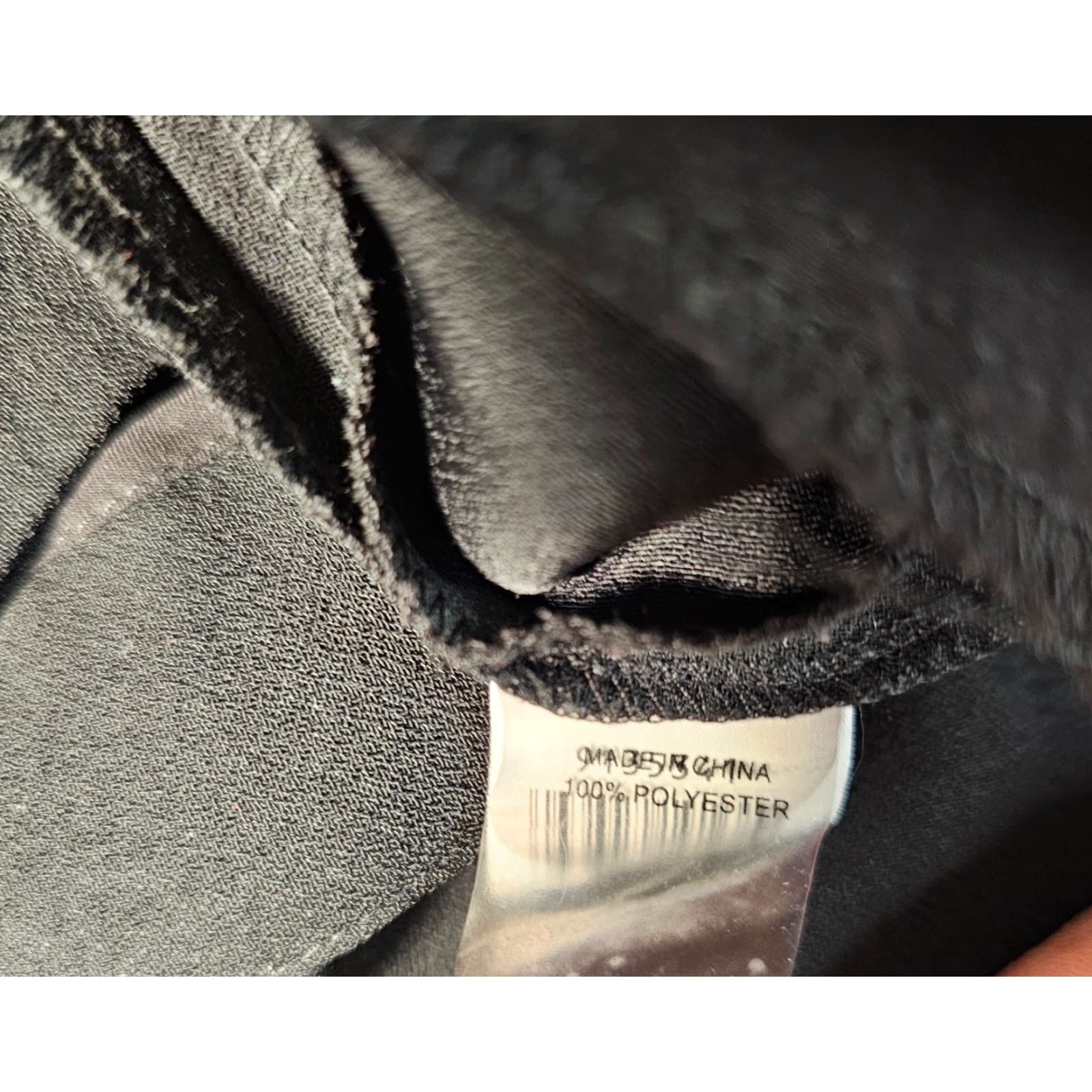 Vince Camuto Vince Camuto Dress Pants Black Satin Wide-Leg Front Pleat Pockets Size 6 Women Trousers Size 28" / US 6 / IT 42 - 4 Thumbnail