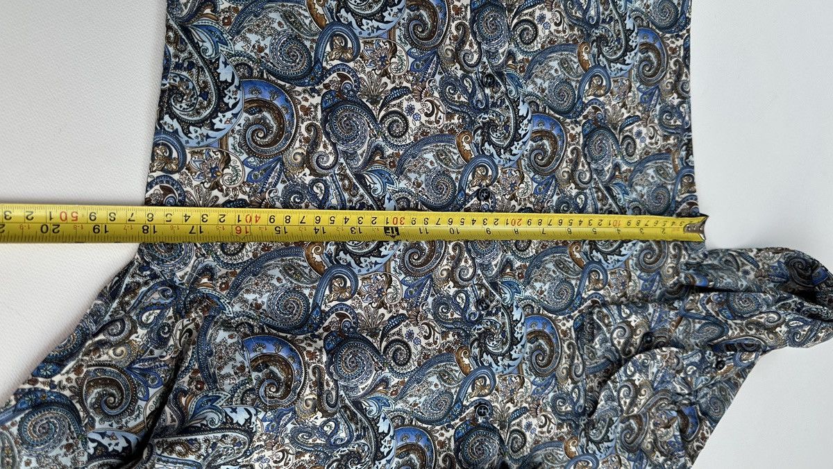 Strenstroms Stenstroms Paisley Dress Button Up Shir Size 38S - 10 Thumbnail