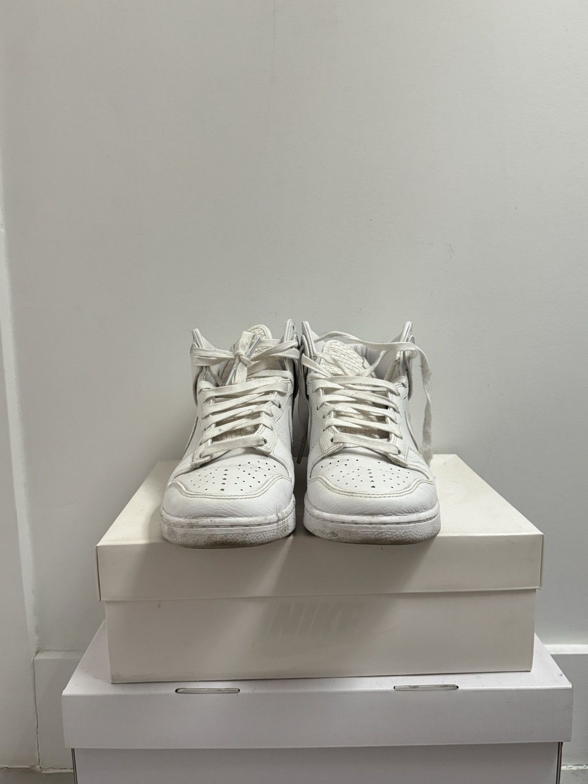 Nike Nike Dunk HI Retro PRM Size US 11 / EU 44 - 4 Thumbnail