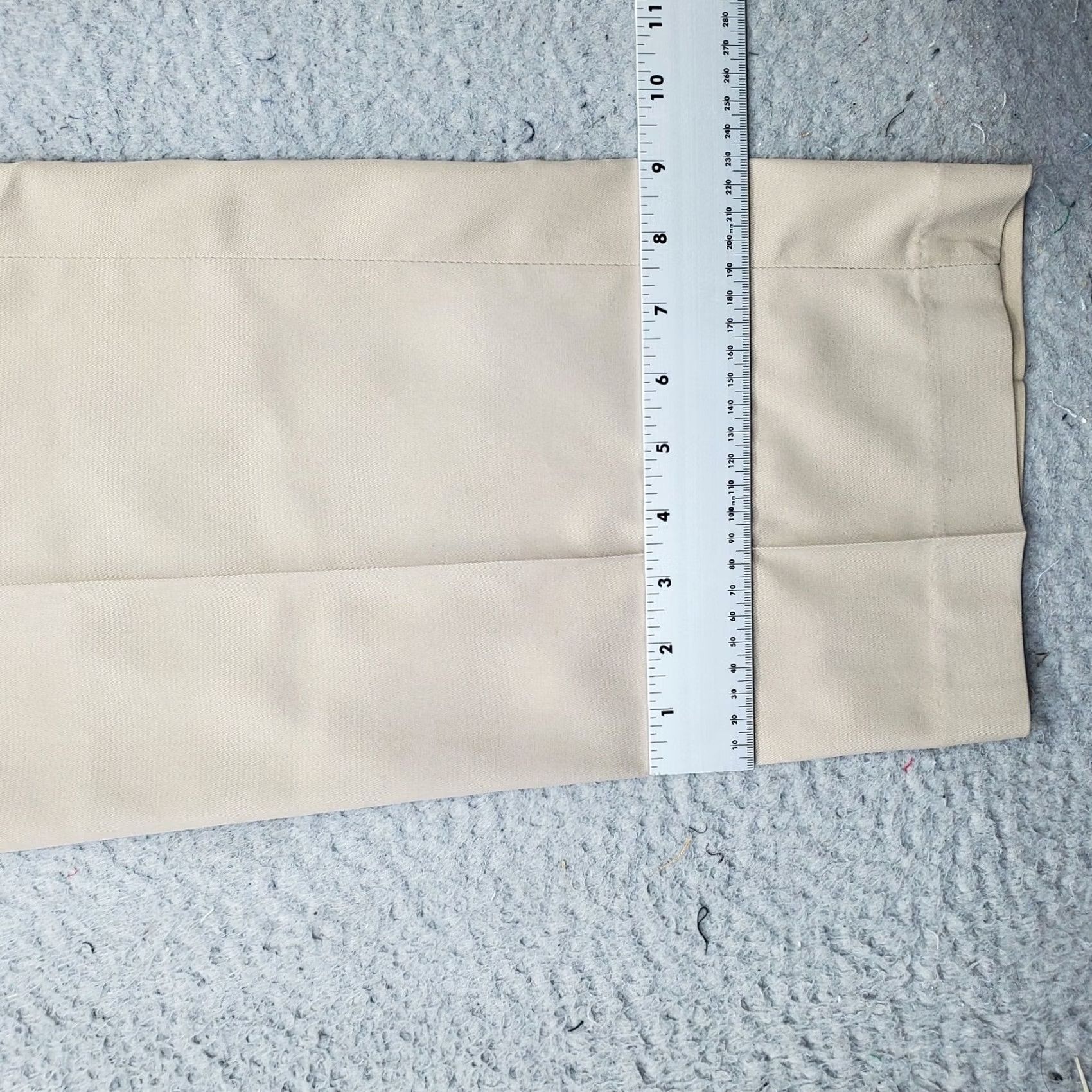 PGA Tour PGA TOUR Mens Dress Pants 38x31 Tan Solid Flat Front Formal Straight Fit Pants Mens Size 38 Tan Solid Flat Front Straight Fit Size US 38 / EU 54 - 5 Thumbnail