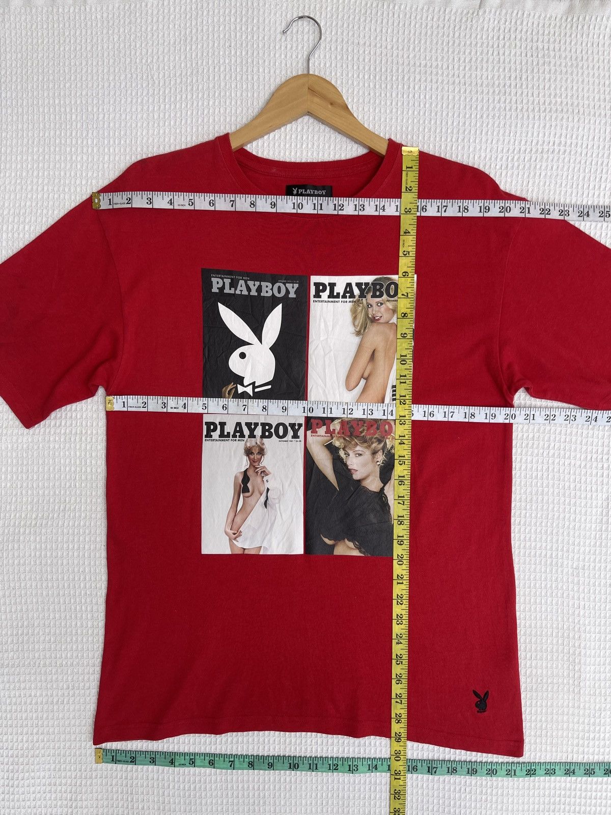 Playboy Last Drop🔥Rare🔥PLAYBOY Magazine For Men Sexy Nude Tee Size US L / EU 52-54 / 3 - 12 Thumbnail