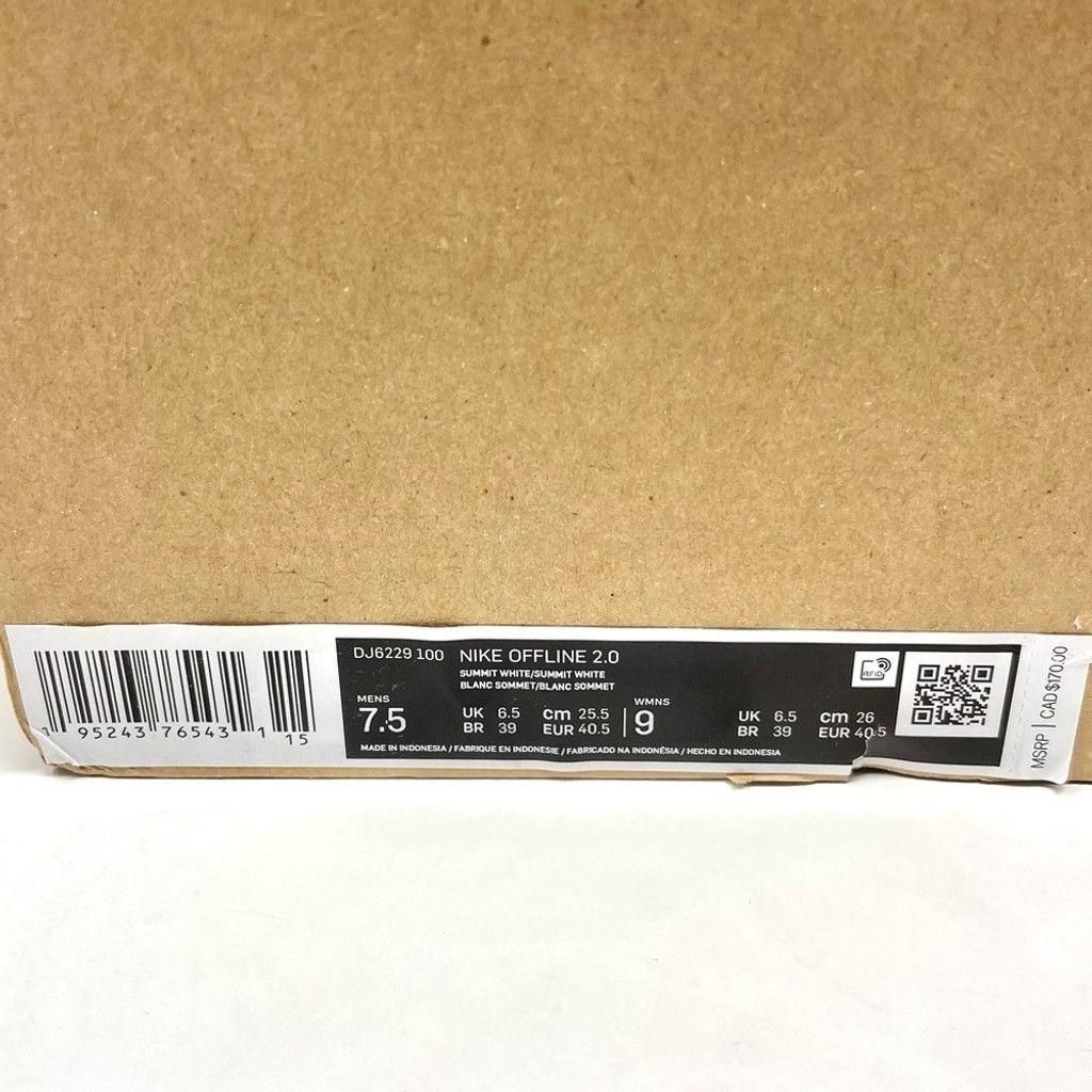 Nike NEW Nike Offline 2.0 Summit White Platform Slides W9/M7.5 Size US 7.5 / EU 40-41 - 9 Thumbnail