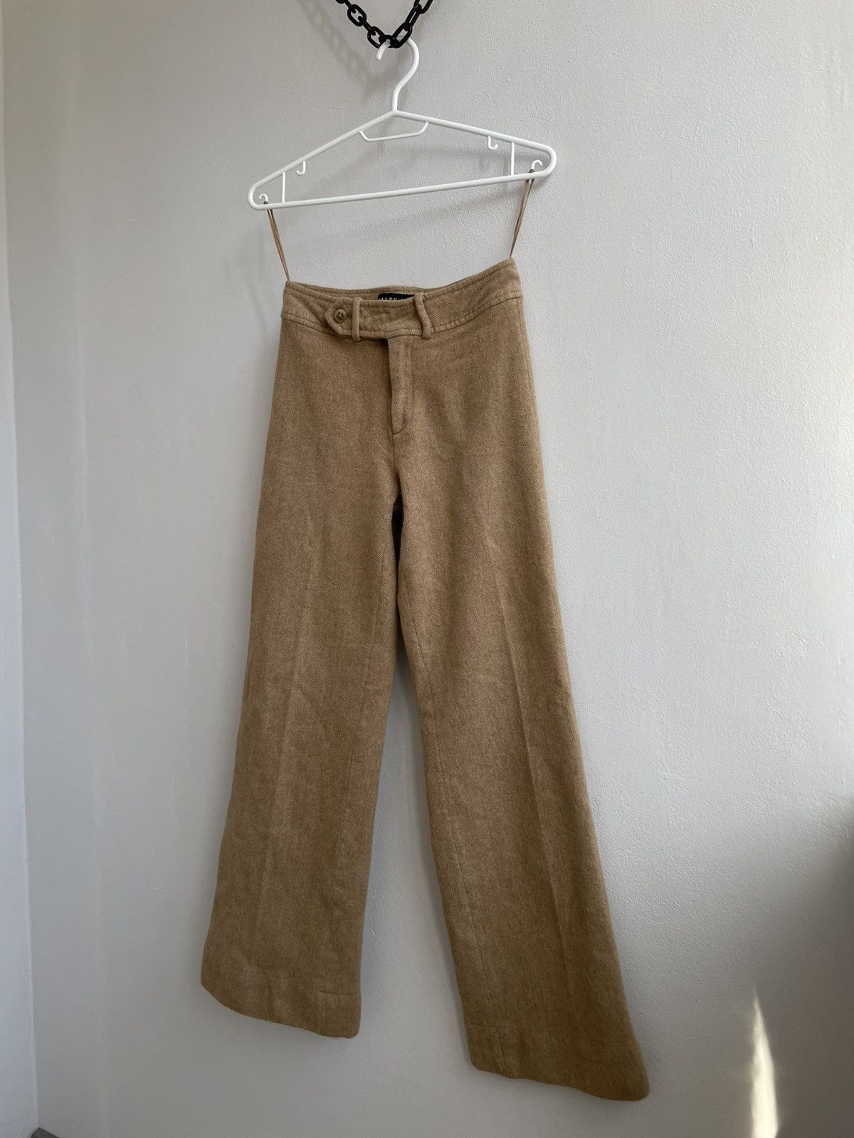Ralph Lauren Black Label Ralph Lauren Black Label Wool / Angora Pants Trouses Sz 2 XS Size 26" / US 2 / IT 38 - 2 Thumbnail