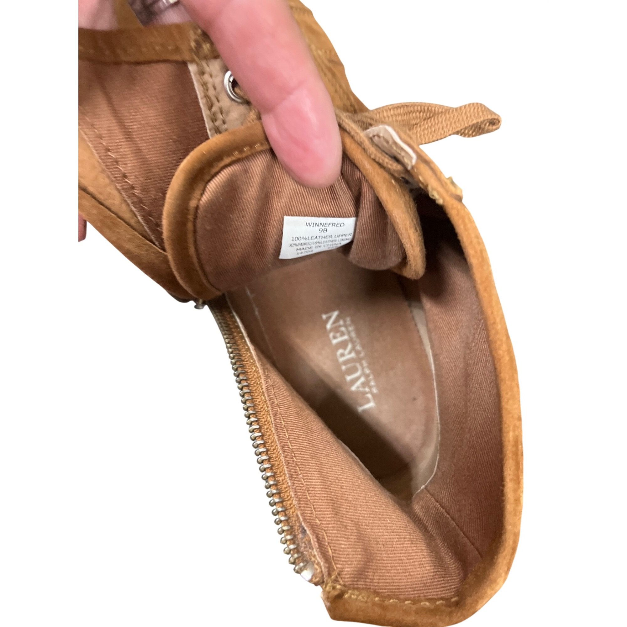 Lauren Ralph Lauren Lauren Ralph Lauren Winnered wms brown suede ankle boots sz Size US 9 / IT 39 - 8 Thumbnail