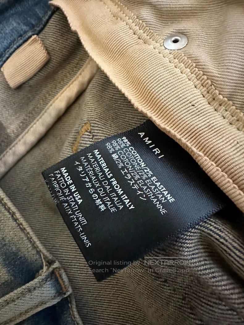 Amiri Amiri Size 33 Jeans Size US 33 - 5 Thumbnail