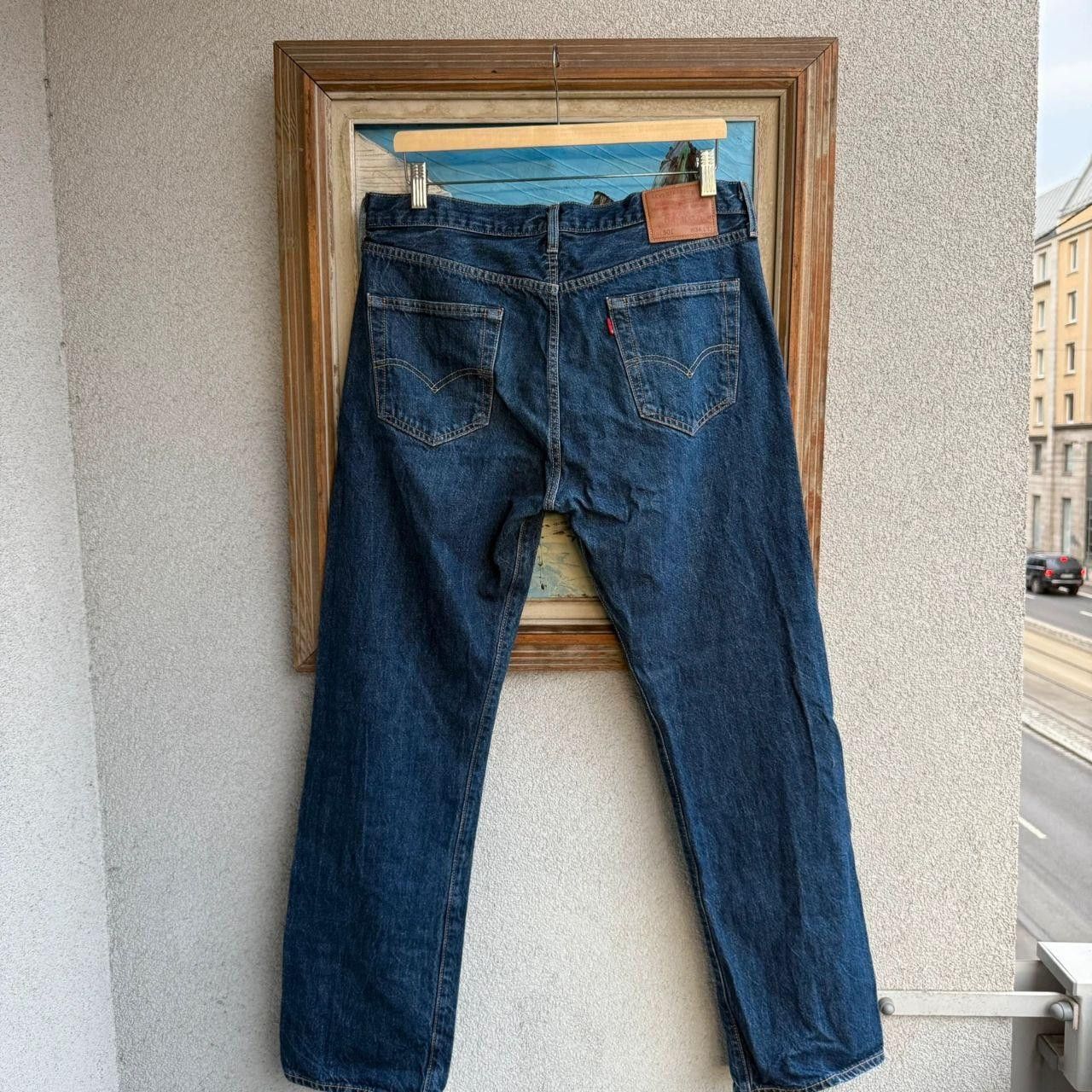 Levi's Levis 501 Jeans Bottoms Navy Blue Size US 32 / EU 48 - 2 Thumbnail