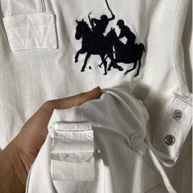 Polo Ralph Lauren × Ralph Lauren × Vintage Polo Ralph Lauren Big Logo Chief Keef Rugby Polos #3 Size US M / EU 48-50 / 2 - 6 Thumbnail