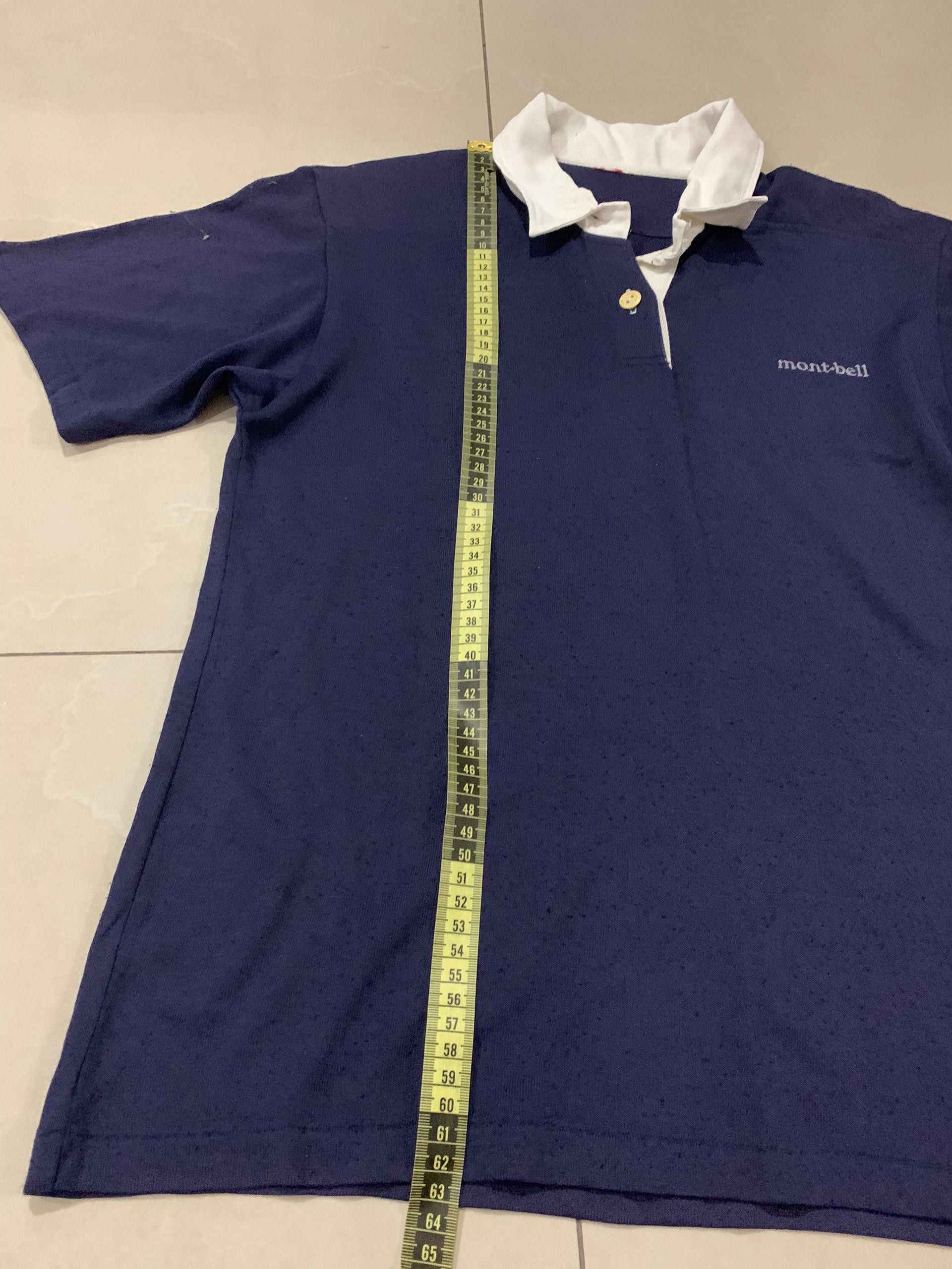 Montbell Vintage MONTBELL JAPAN RUGBY Outdoor Polo Tee Shirt Size US M / EU 48-50 / 2 - 5 Thumbnail